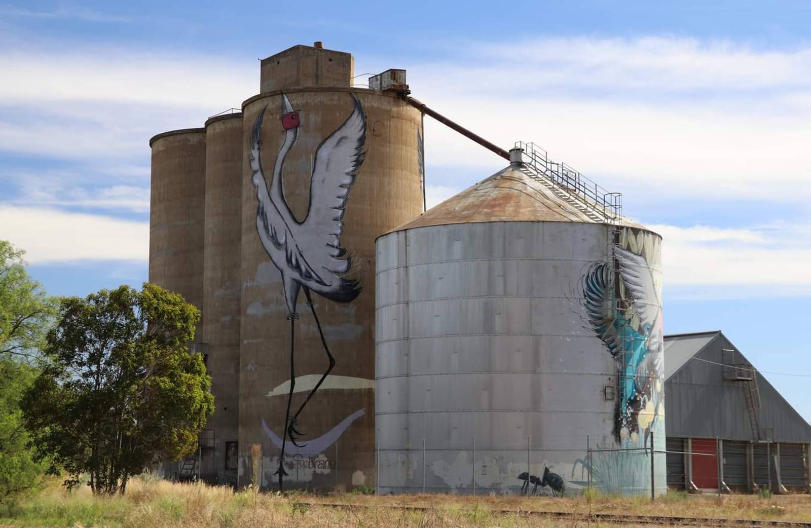 Sobrane&mdash;Tungamah Silo Art No. 2