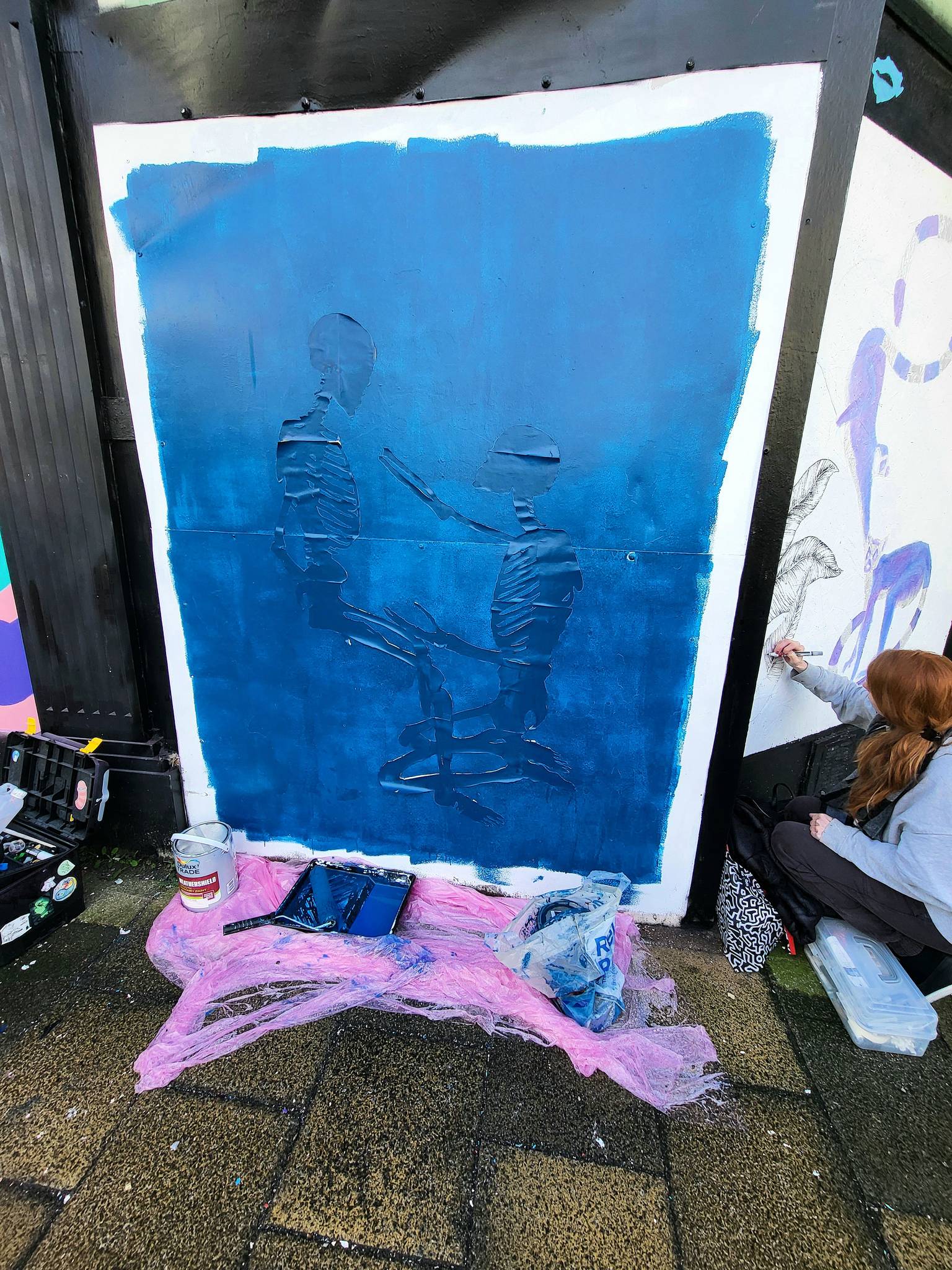 rooabrook, Koe1, Ketones6000, thisismidge, NZIE, Gary Stranger, pogo, RoosArt&mdash;Osborne Road Street Art Gallery