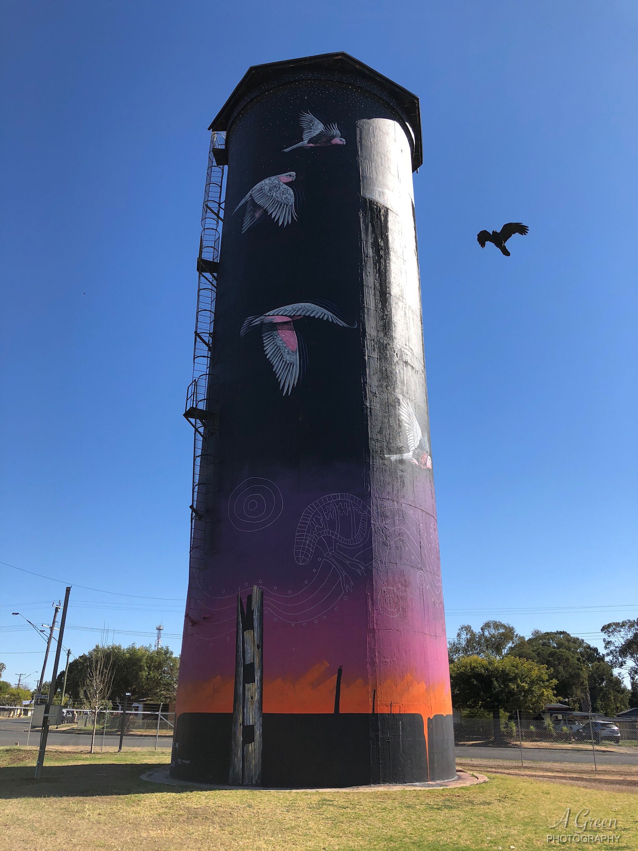 John Murray, Sooty Welsh&mdash;Coonamble Water Tower