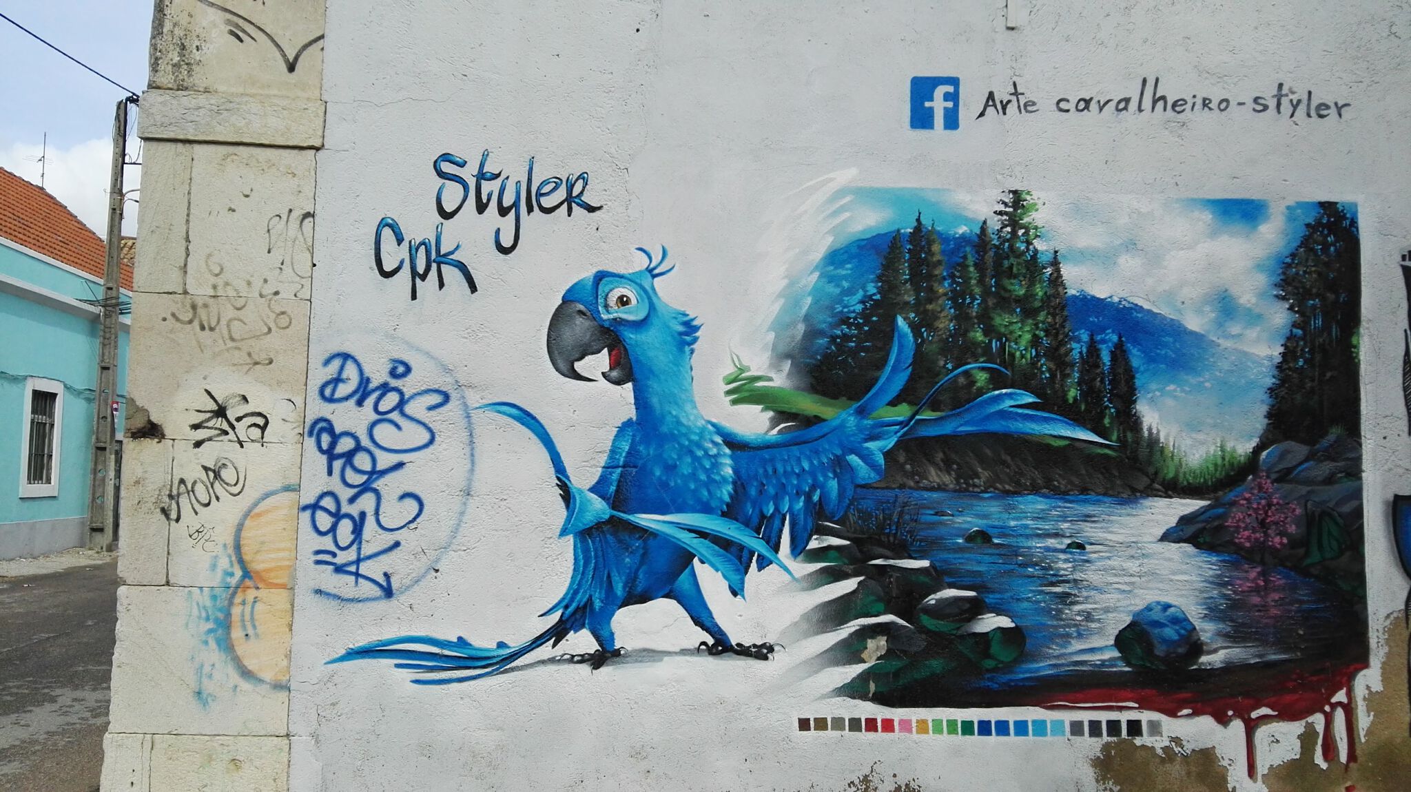 stylerone90&mdash;bleu macaw