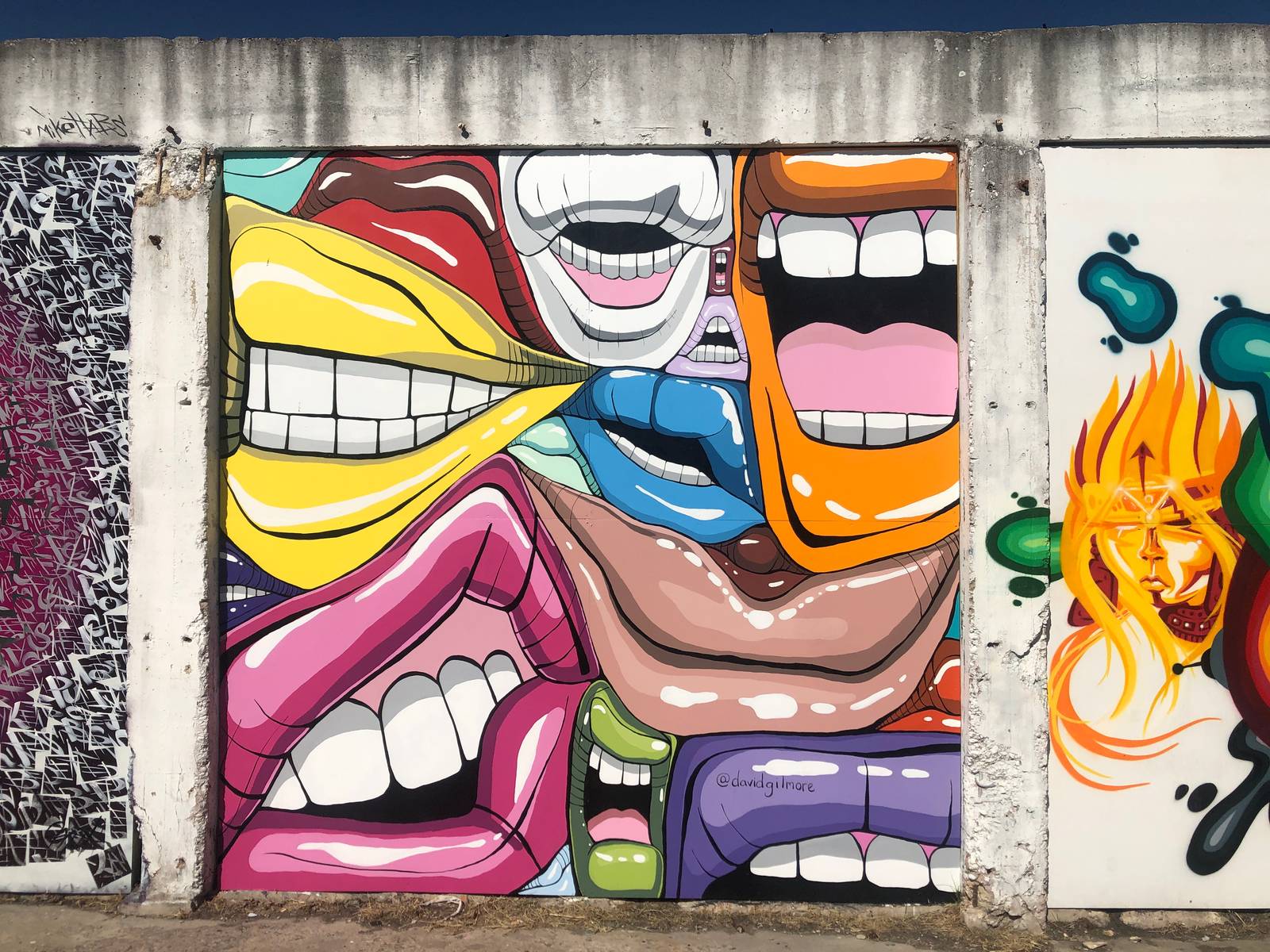 David Gilmore&mdash;Mount Rushmore of Real Housewives lips lovingly painted