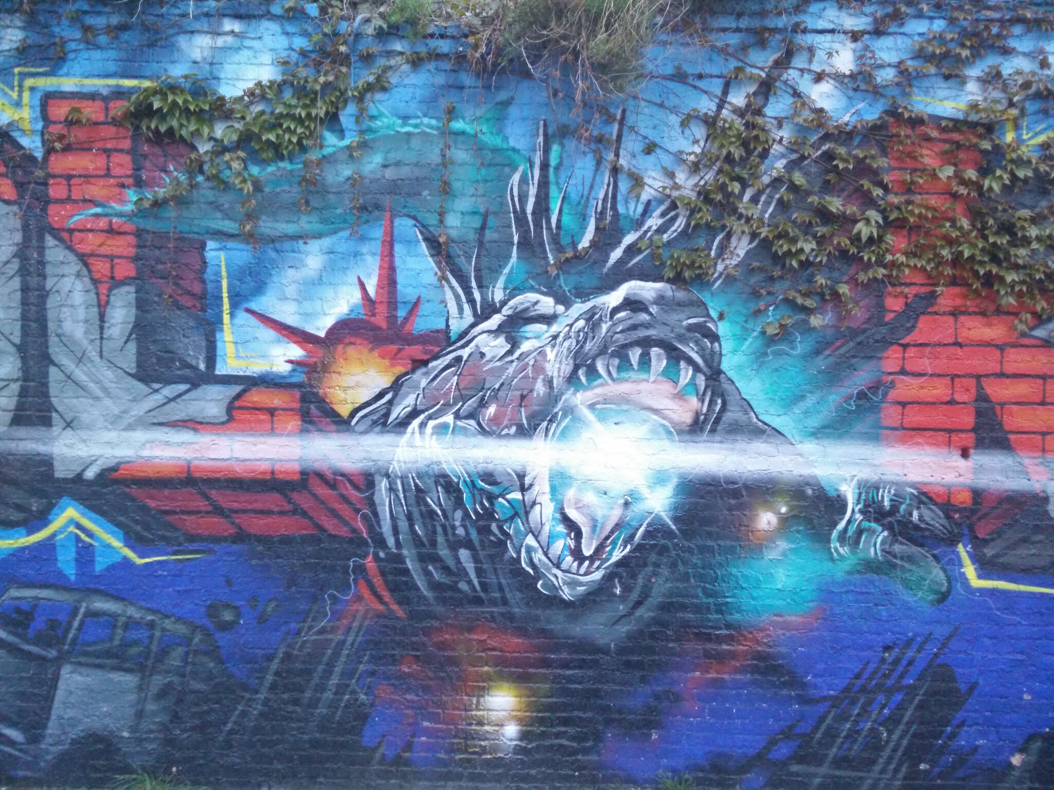 Rise One, Sawer, Skil, Aerosol Kings&mdash;Godzilla