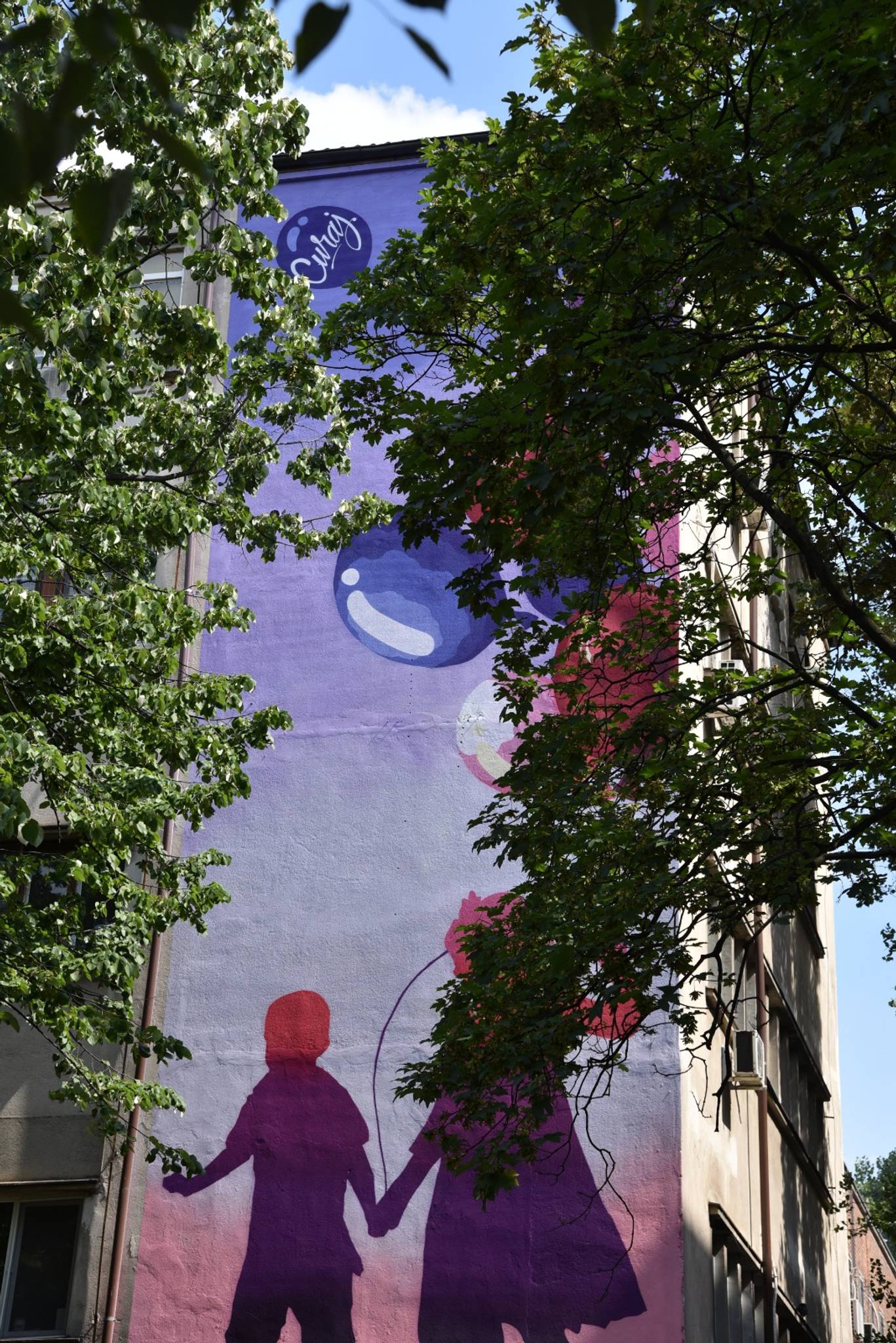 Sweet Damage Crew, OutlineStreetArt &mdash;Courage