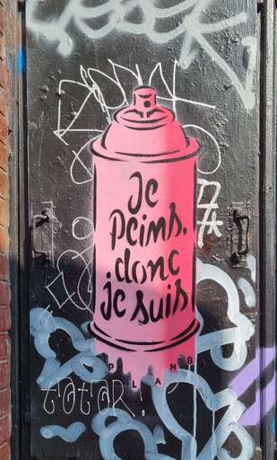 Je peins donc je suis