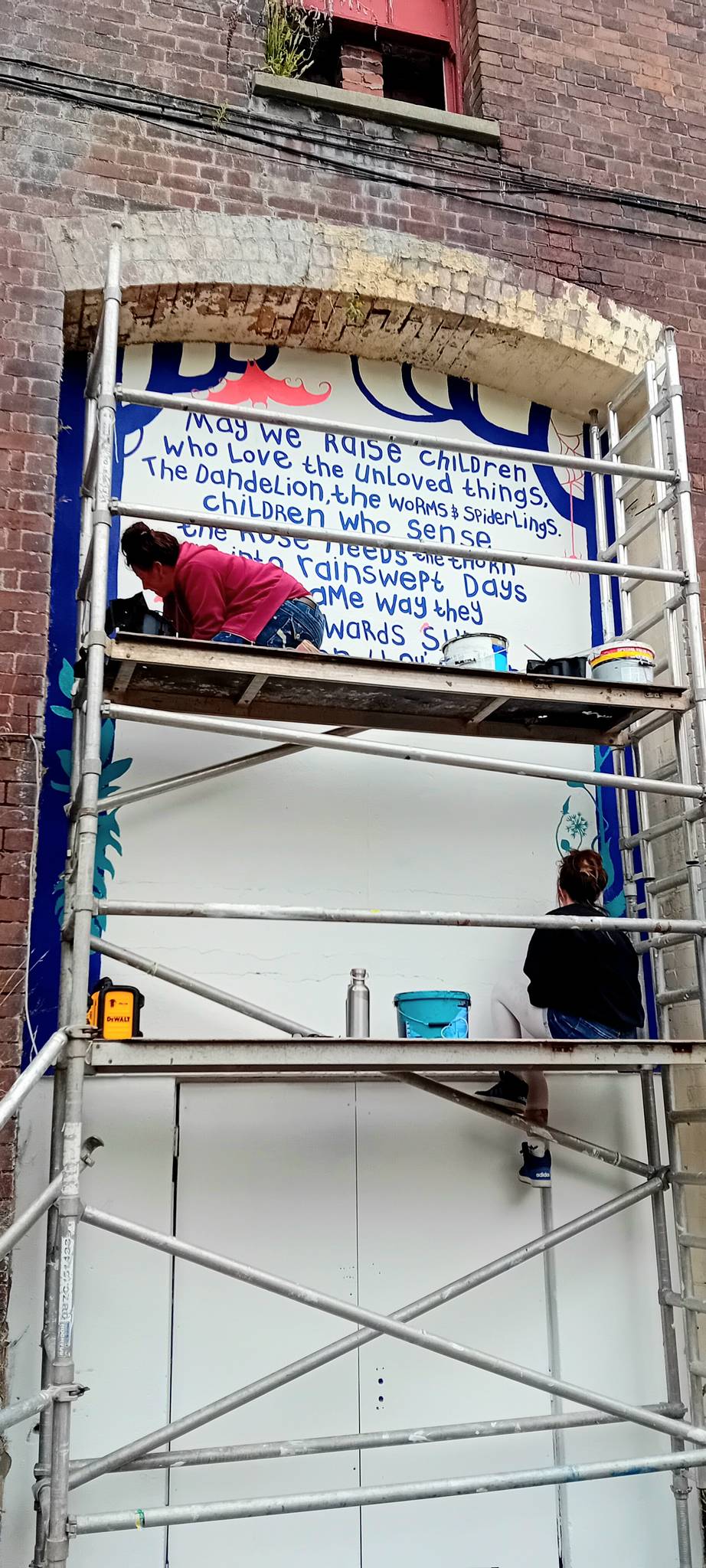 Roisin Cunningham , Anna Christie&mdash;May We Raise Children - Poem Wall