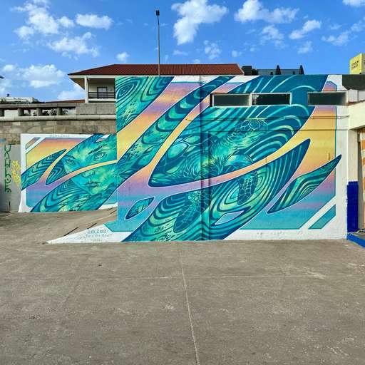 Mural “Into the flow”