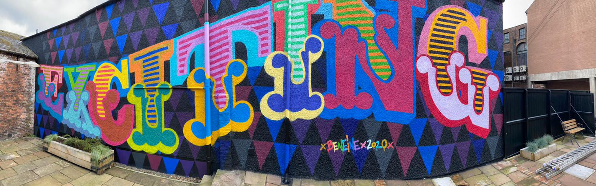 Ben Eine&mdash;Exciting