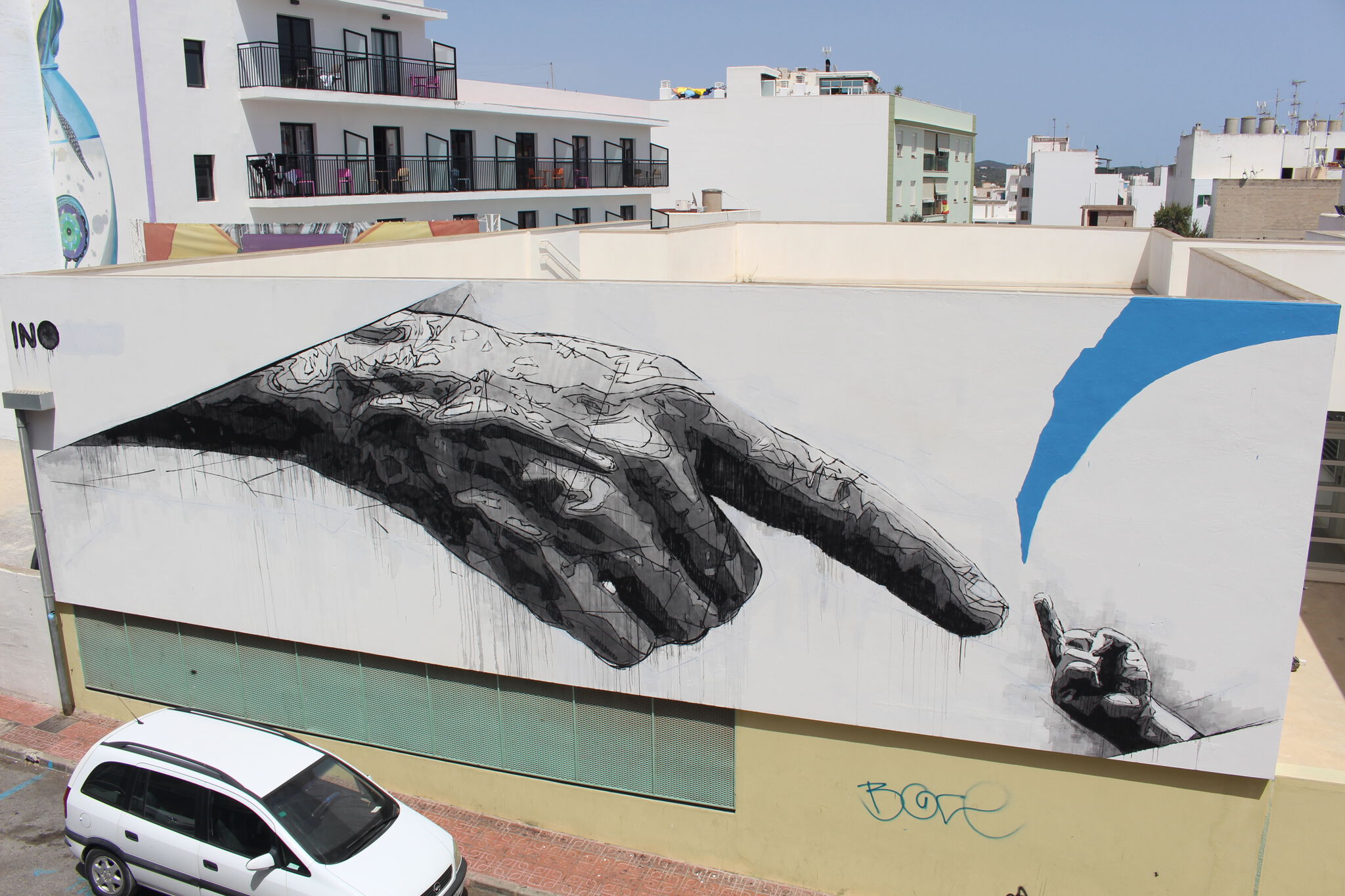 INO&mdash;NO FEAR for BLOOP Festival`s OpenAir.Gallery Project