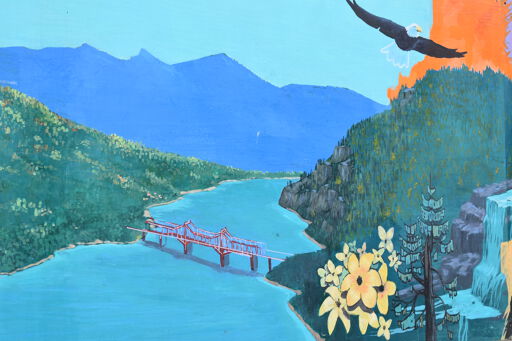 Trafalgar School Mural