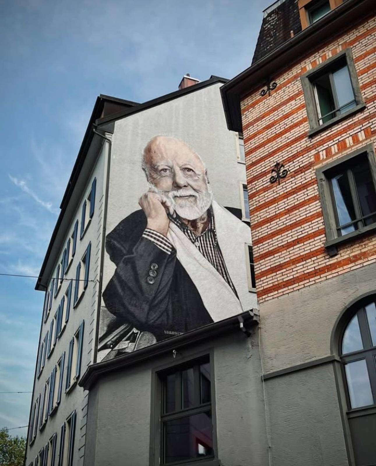 Nordschwarz&mdash;Mural 'Fred' Tschanz (2024)