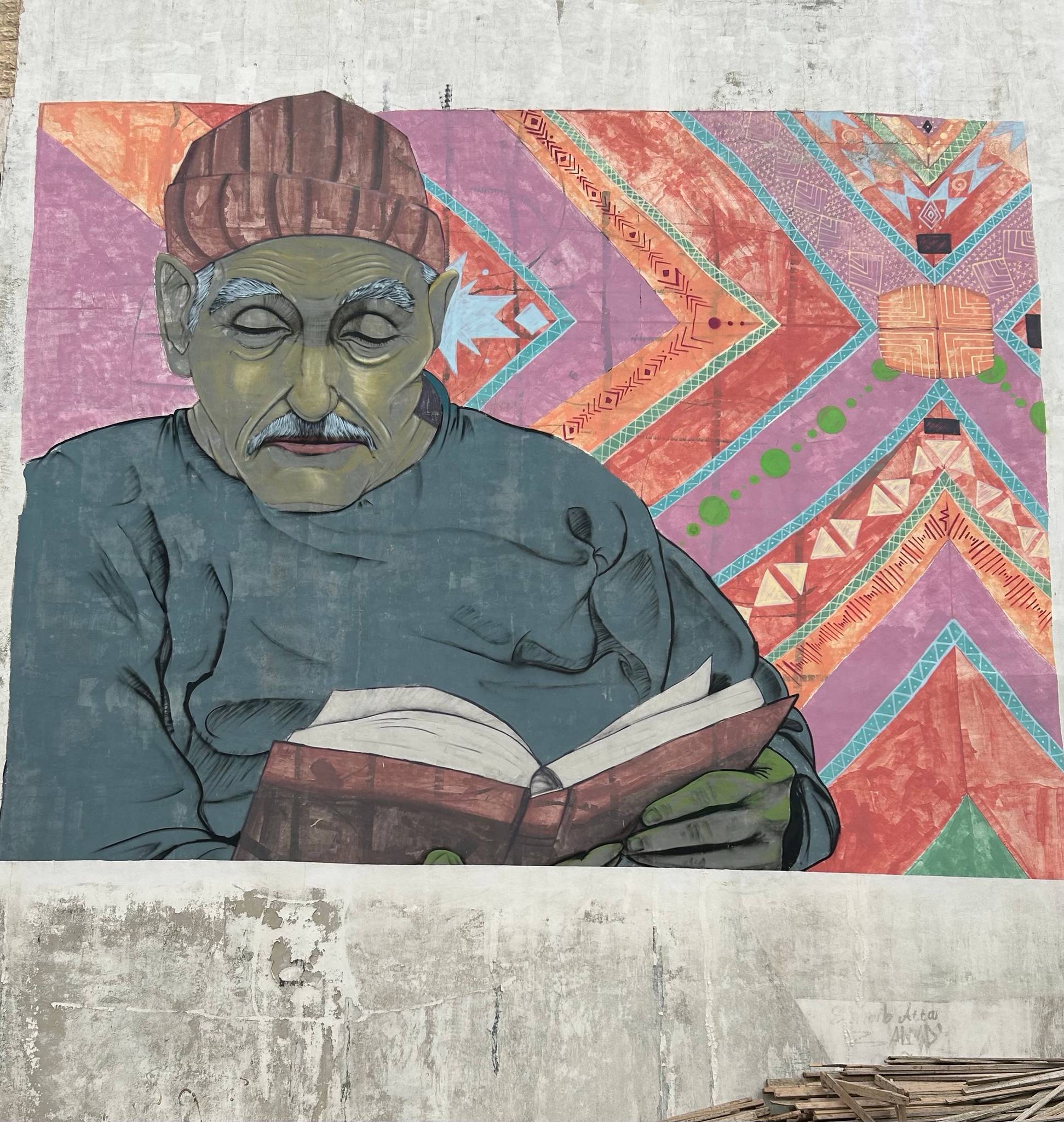 Suhaib Attar&mdash;Artist's grandfather.