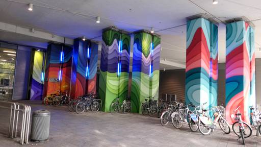 Pillars of Gelsenkirchen Central Station