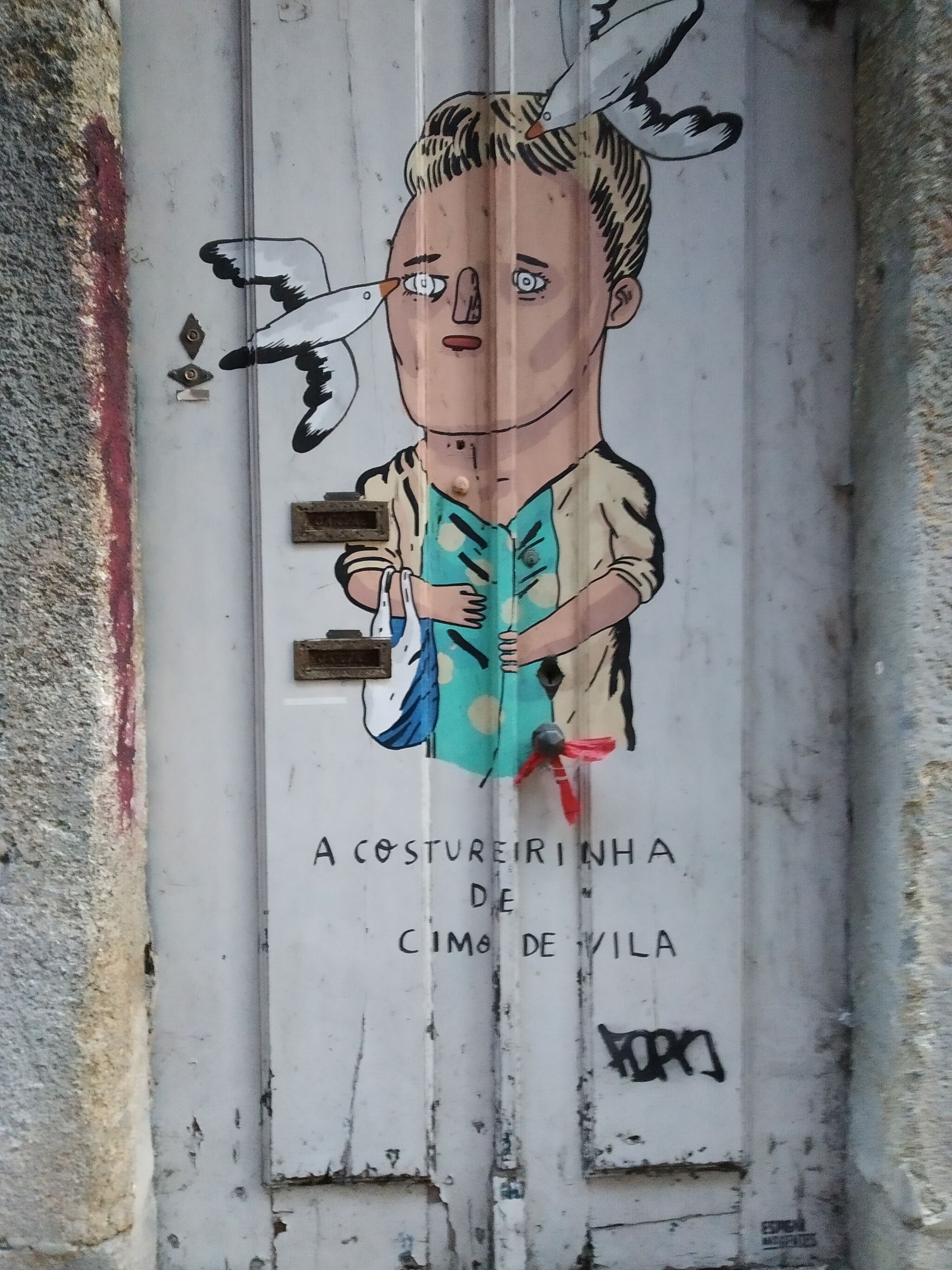 Espigar nas gentes, Júlio Dolbeth&mdash;A costurerinha do Cimo da vila/D. Maria da Conceição