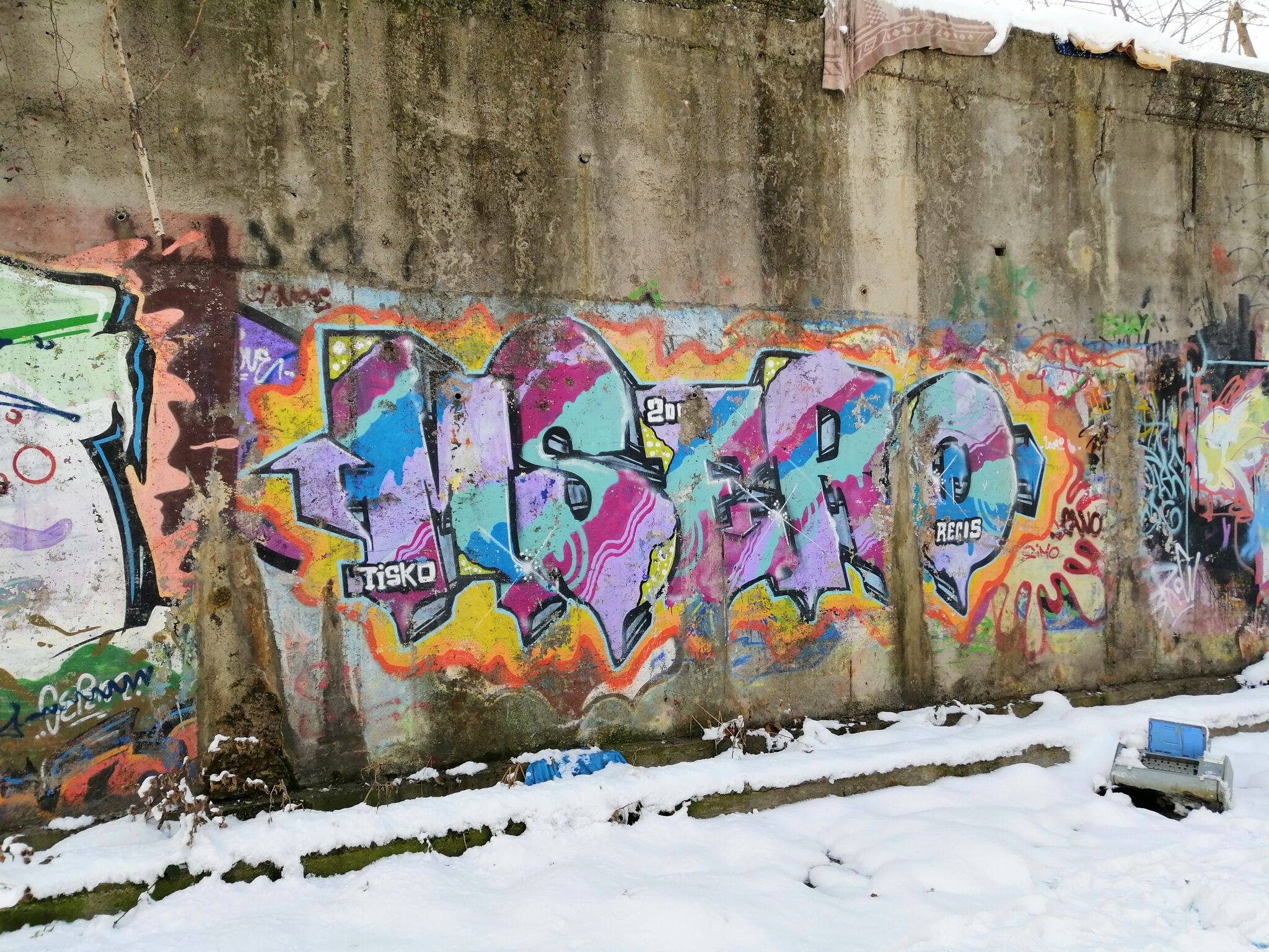 Senok, Nice, Abis, Taci, Blinky, Datok, Seer, Canos, Zeke, Cage, emsi, Boem, Mser, Tisko, Recis, Oksen, Bare, Kero, SERM, Ramos, Myst&mdash;Graffiti History Museum | Bucharest