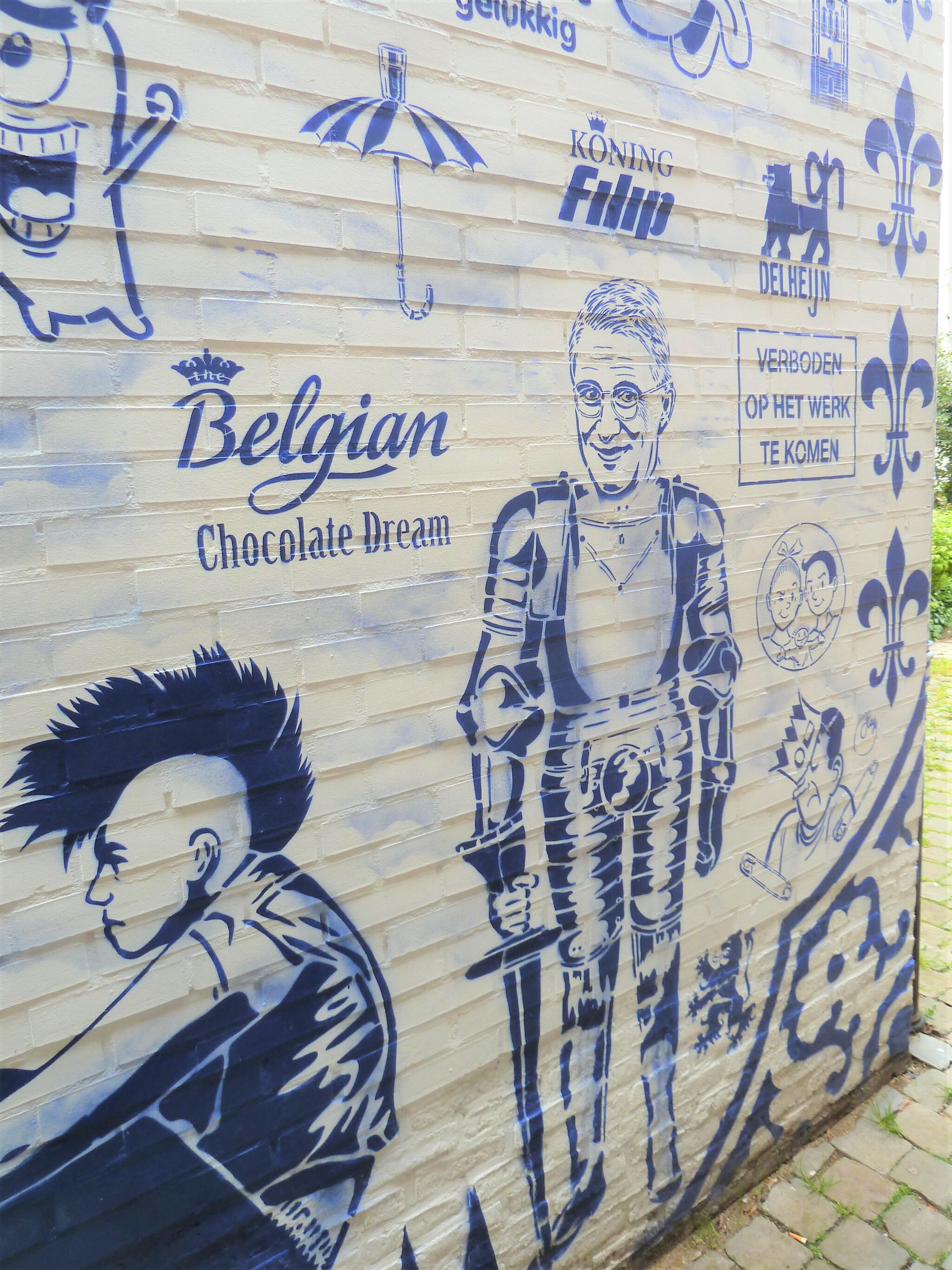 Hugo Kaagman&mdash;Belgium in Delft blue