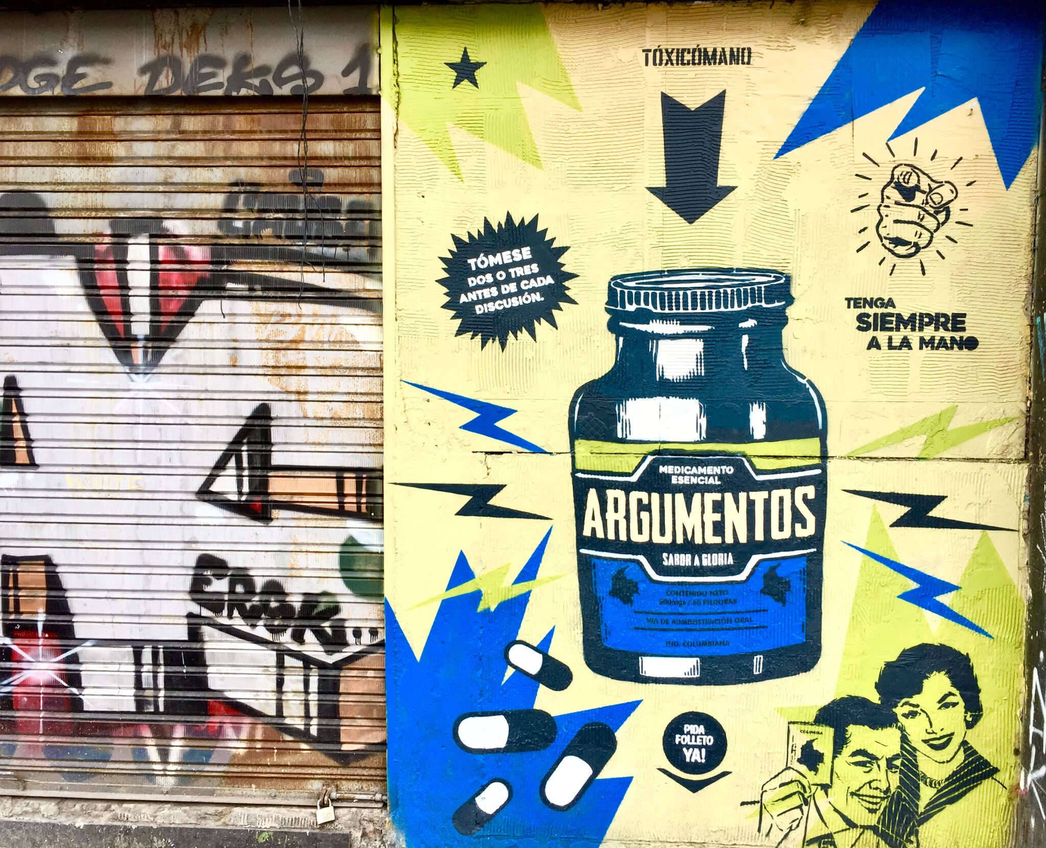 Toxicomano Callejero&mdash;Have arguments in your hands - Tenga argumentos a mano