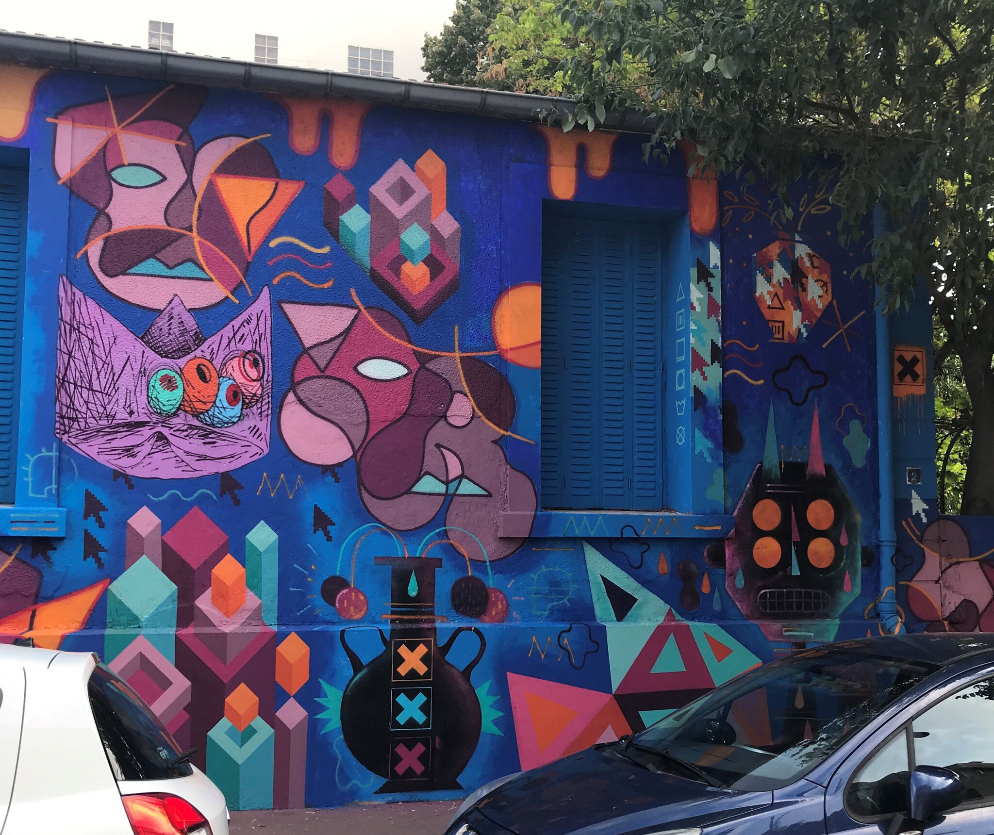 Hazo, Niark, Salamech, Siko, Antoine Casals&mdash;Co Working Atelier Parcours