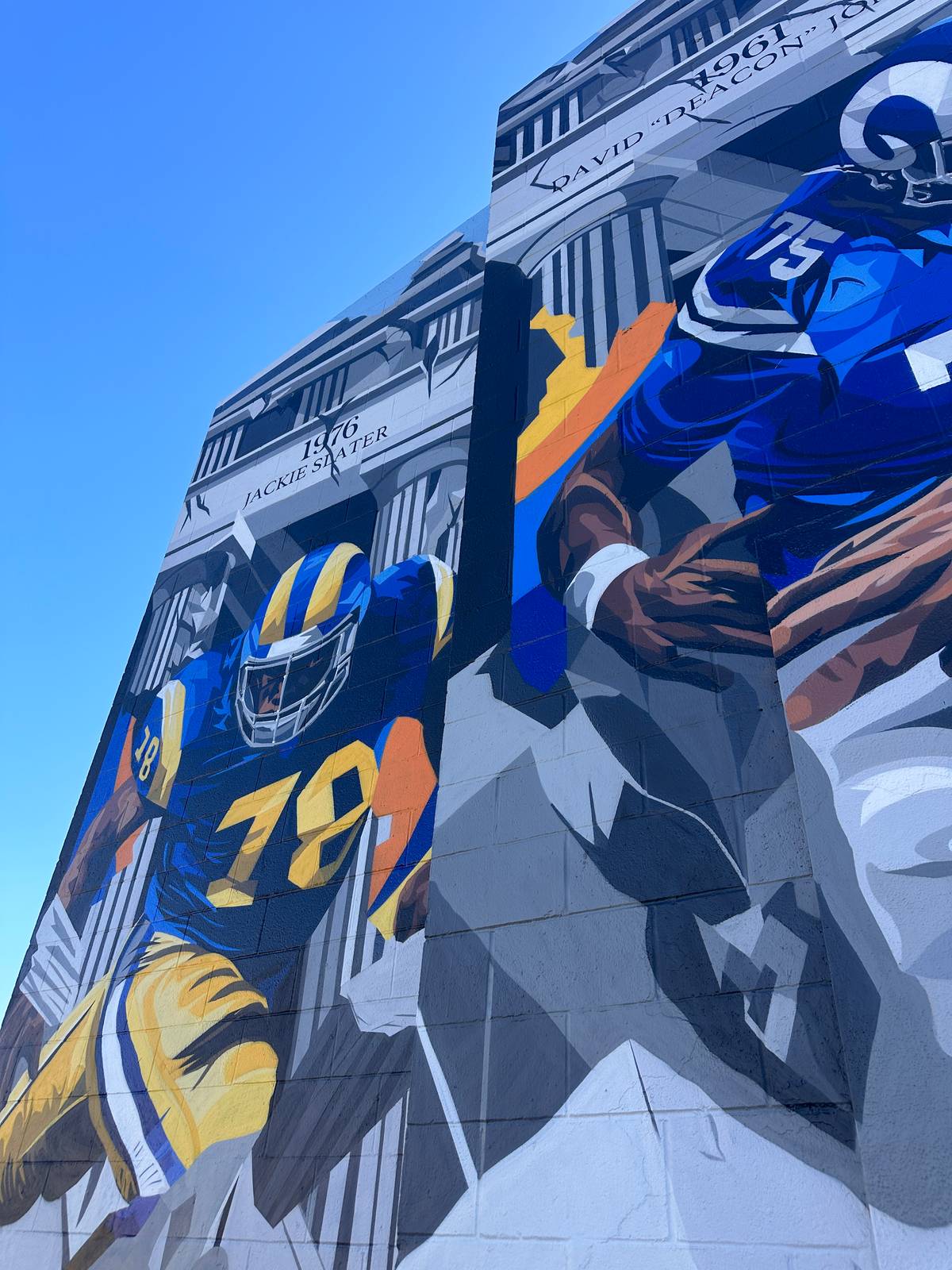 Brian-peterson&mdash;Canvas of culture- Los Angeles Rams