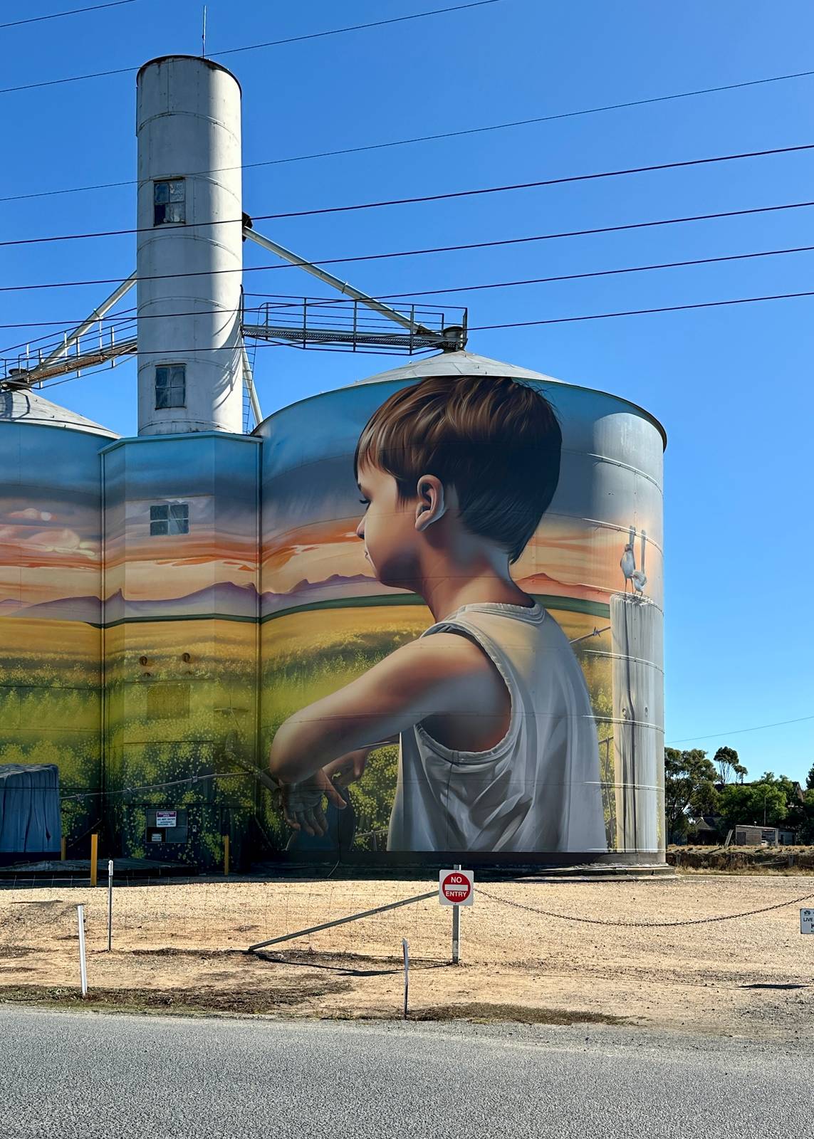 Smug&mdash;Rupanyup Silo Art