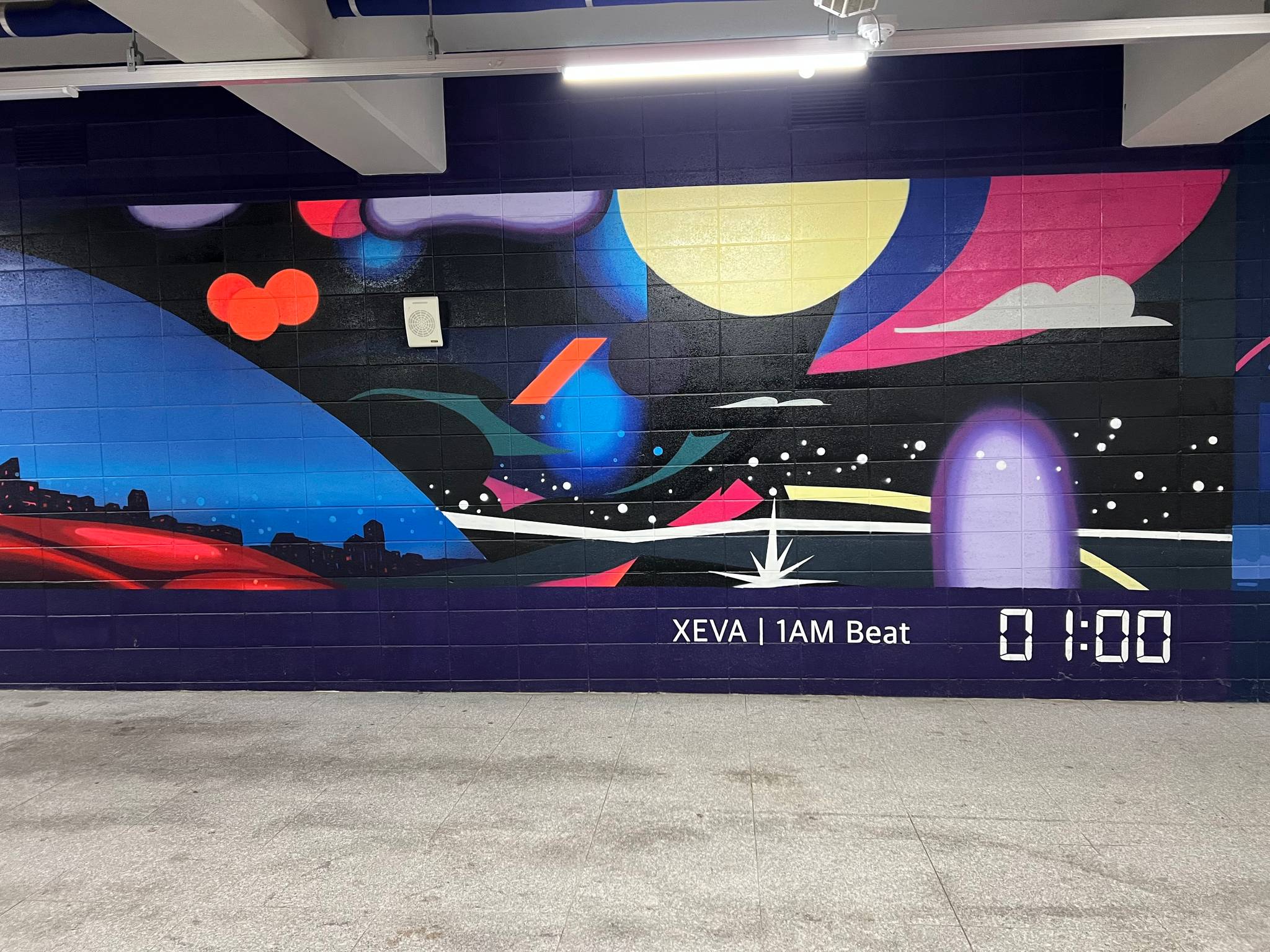 Unknown - Seoul&mdash;Túnel mural art