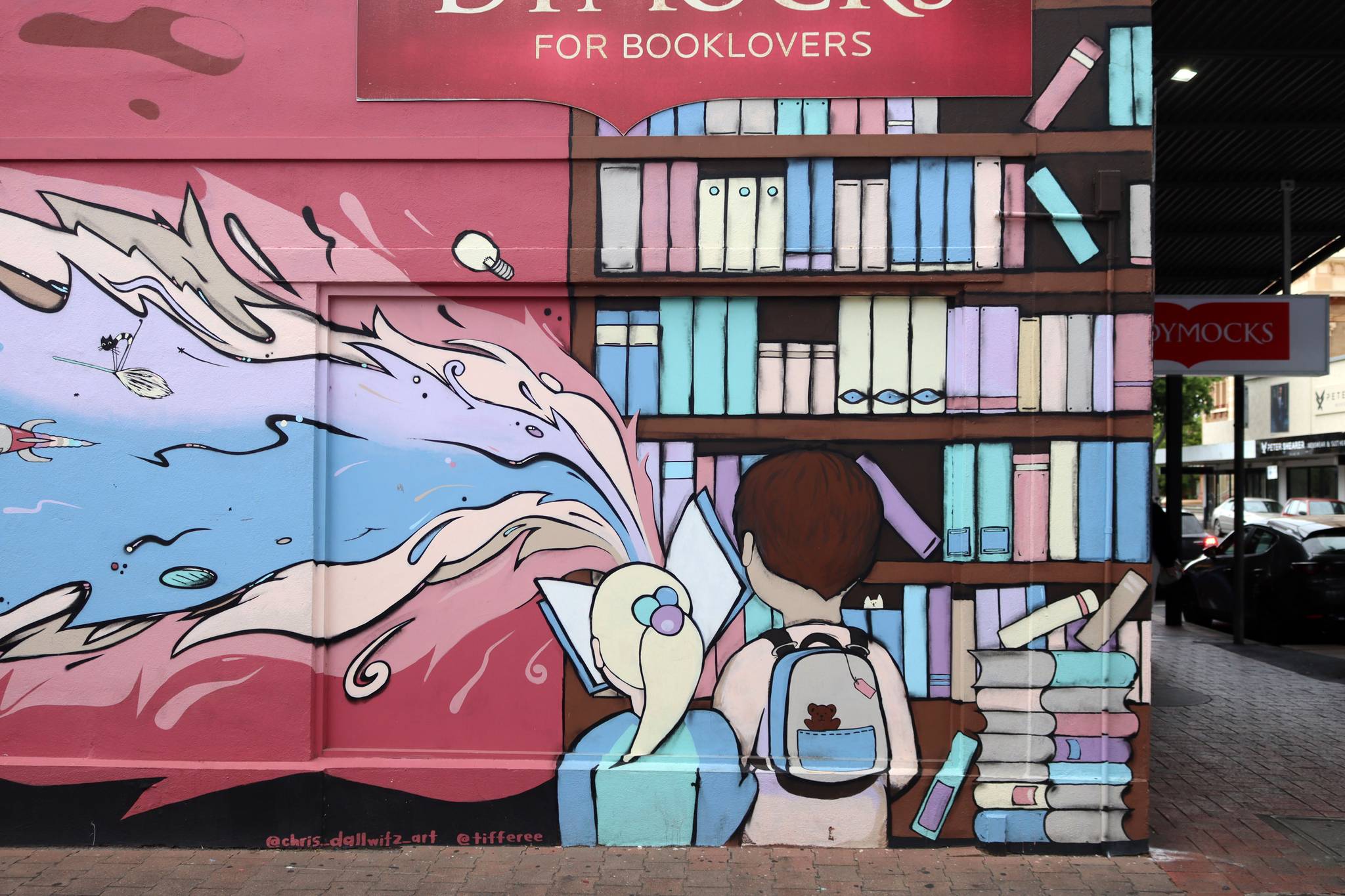 Chris Dallwitz, Tiff Rysdale&mdash;Dymocks Glenelg