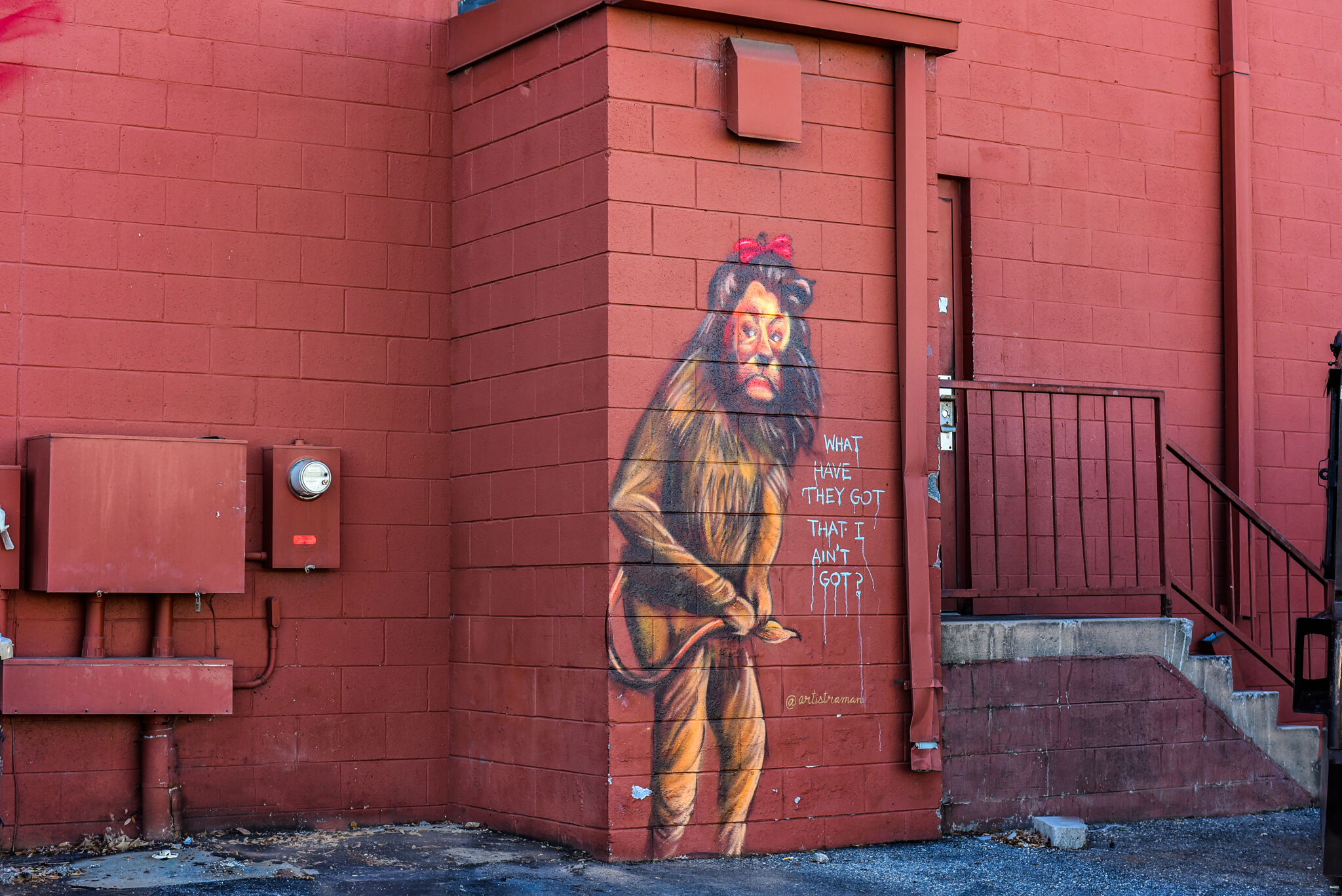 artistraman&mdash;Wizard of Oz Cowardly Lion