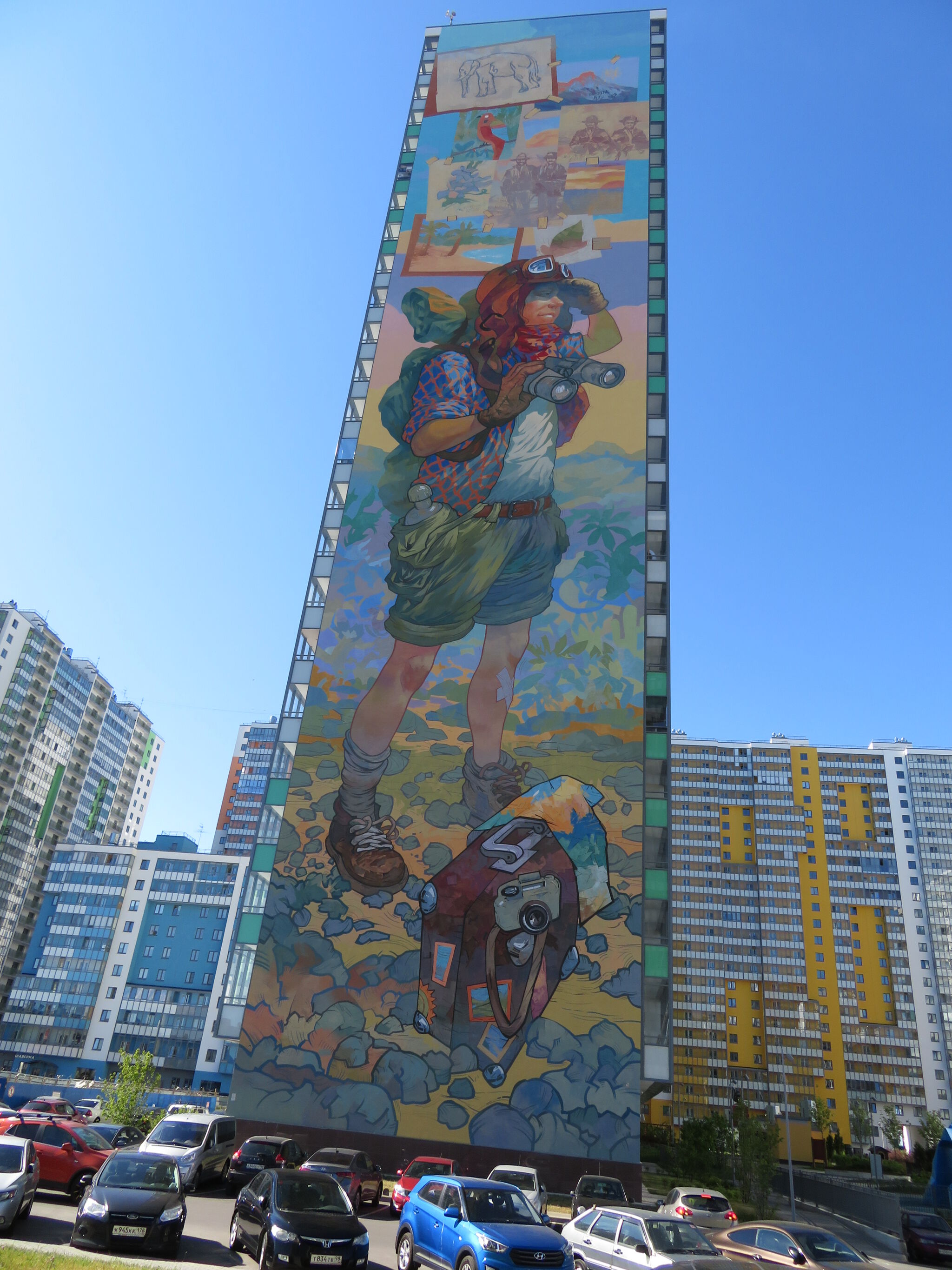 Kislow, Petro, Roman Muratkin, Vasily LST, Rustam Qbic, Anatoly Akue, Adno, Slak&mdash;Residential Complex "Graffiti"