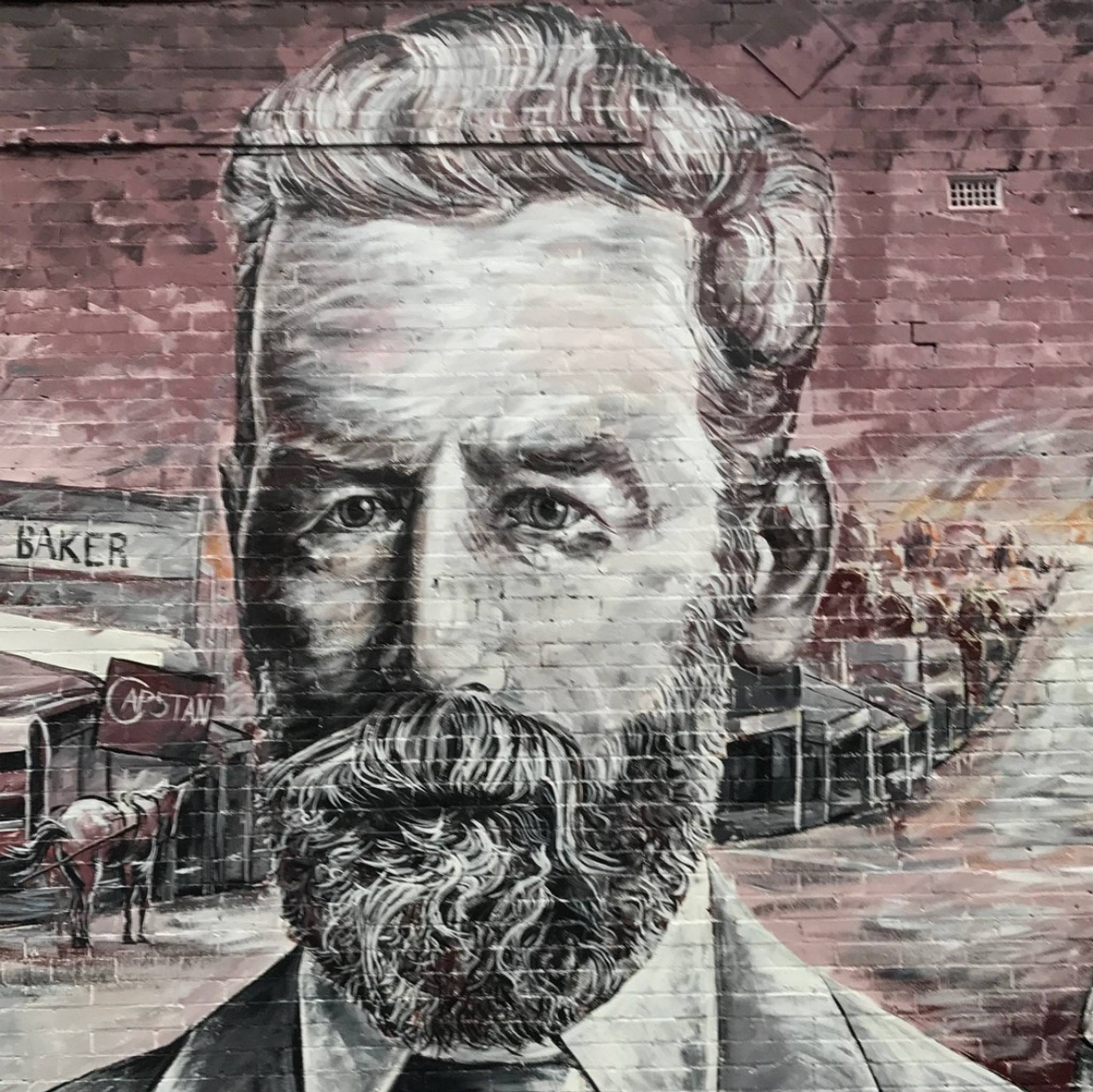 Simon White&mdash;Surrey Hills Historical Mural