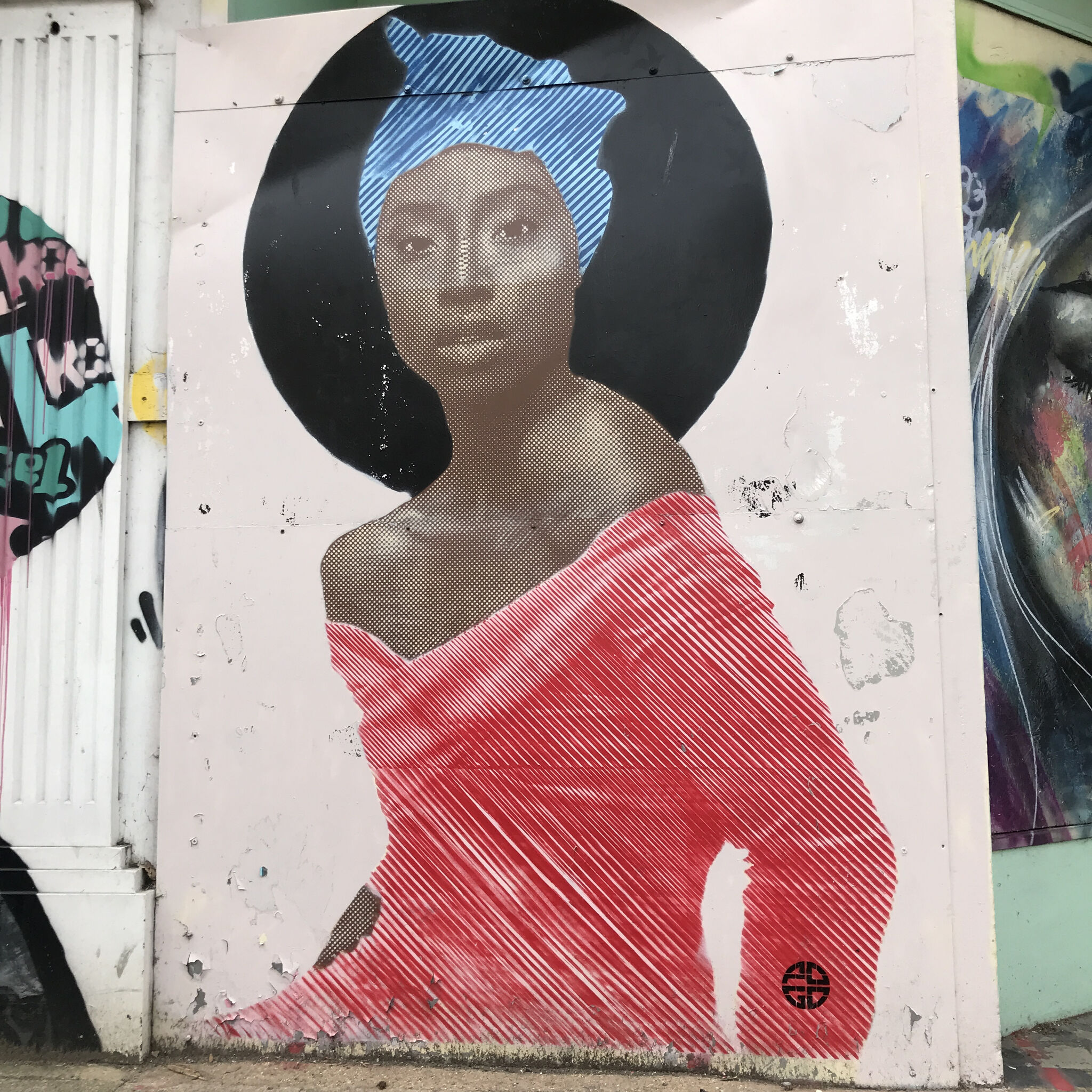 rooabrook, Koe1, Ketones6000, thisismidge, NZIE, Gary Stranger, pogo, RoosArt&mdash;Osborne Road Street Art Gallery