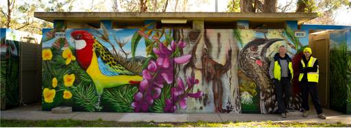 Hall a toilet block