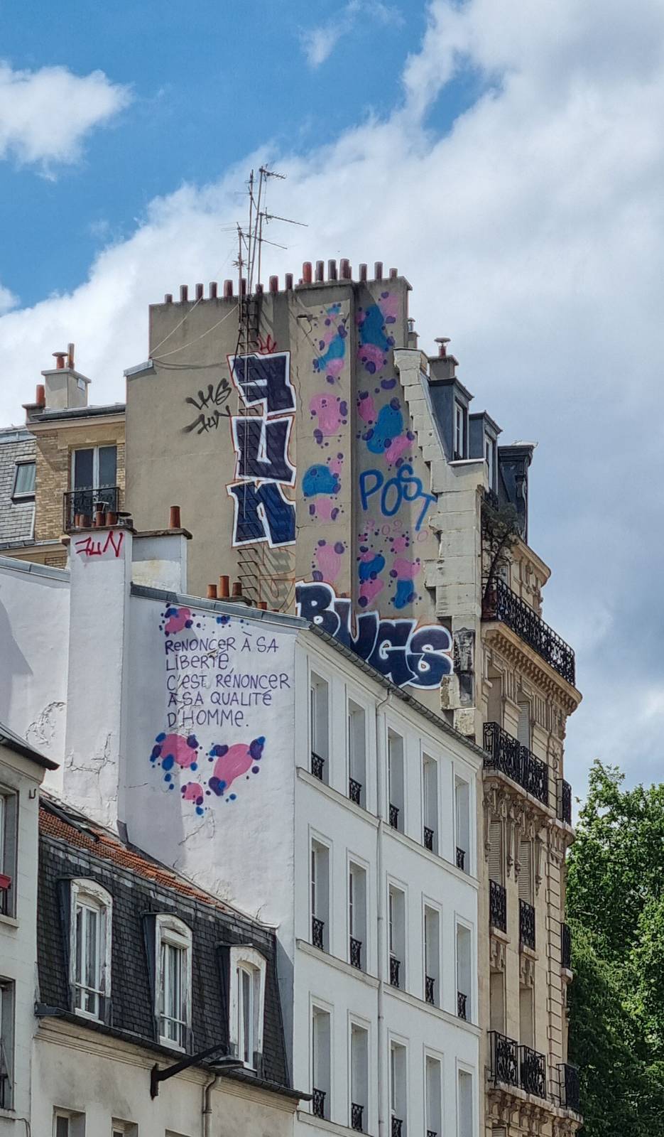 Post&mdash;"Renoncer à sa liberté..."