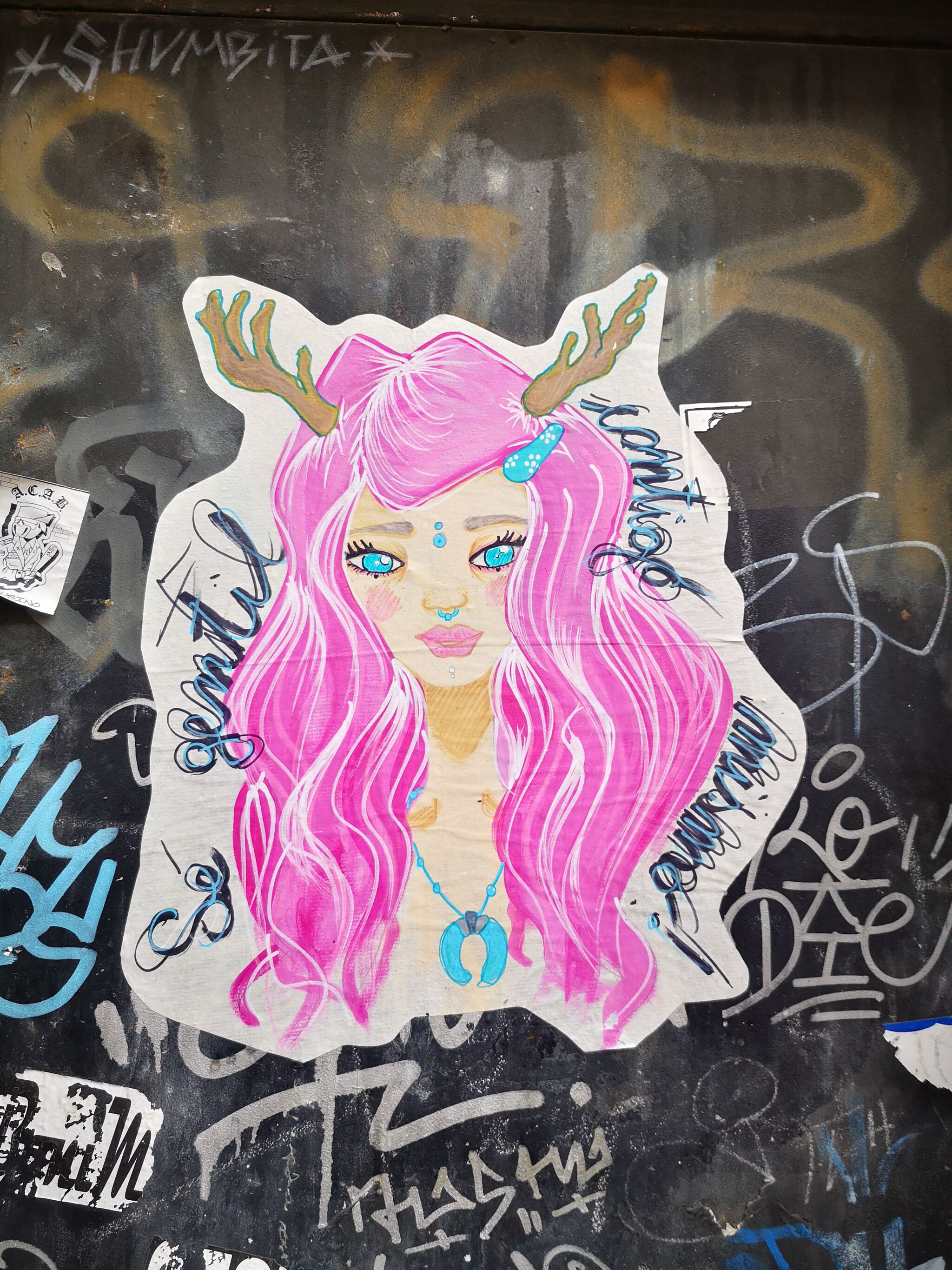 Elisa Batiston&mdash;Paste up