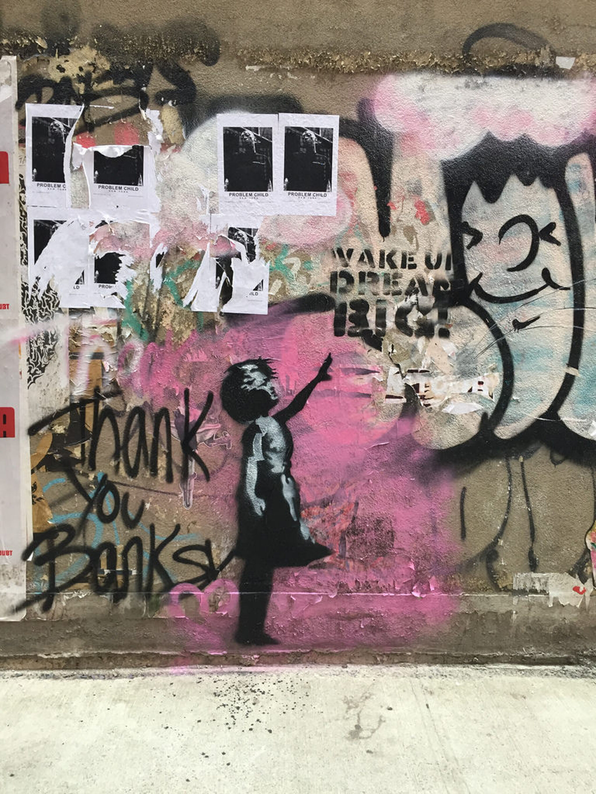 Banksy&mdash;Banksy in Freemans Alley
