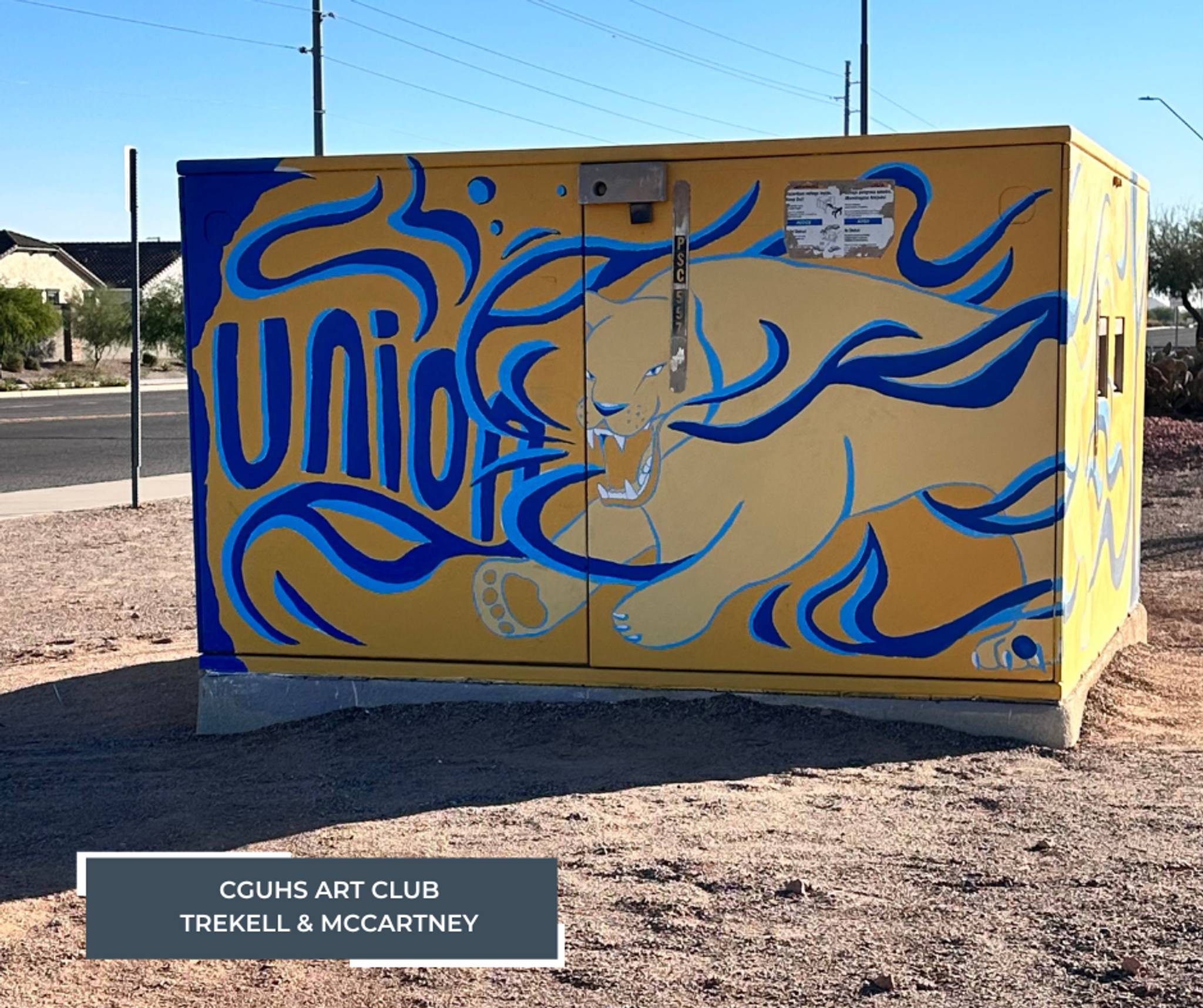 CGUHS Art Club&mdash;Utility Box Art