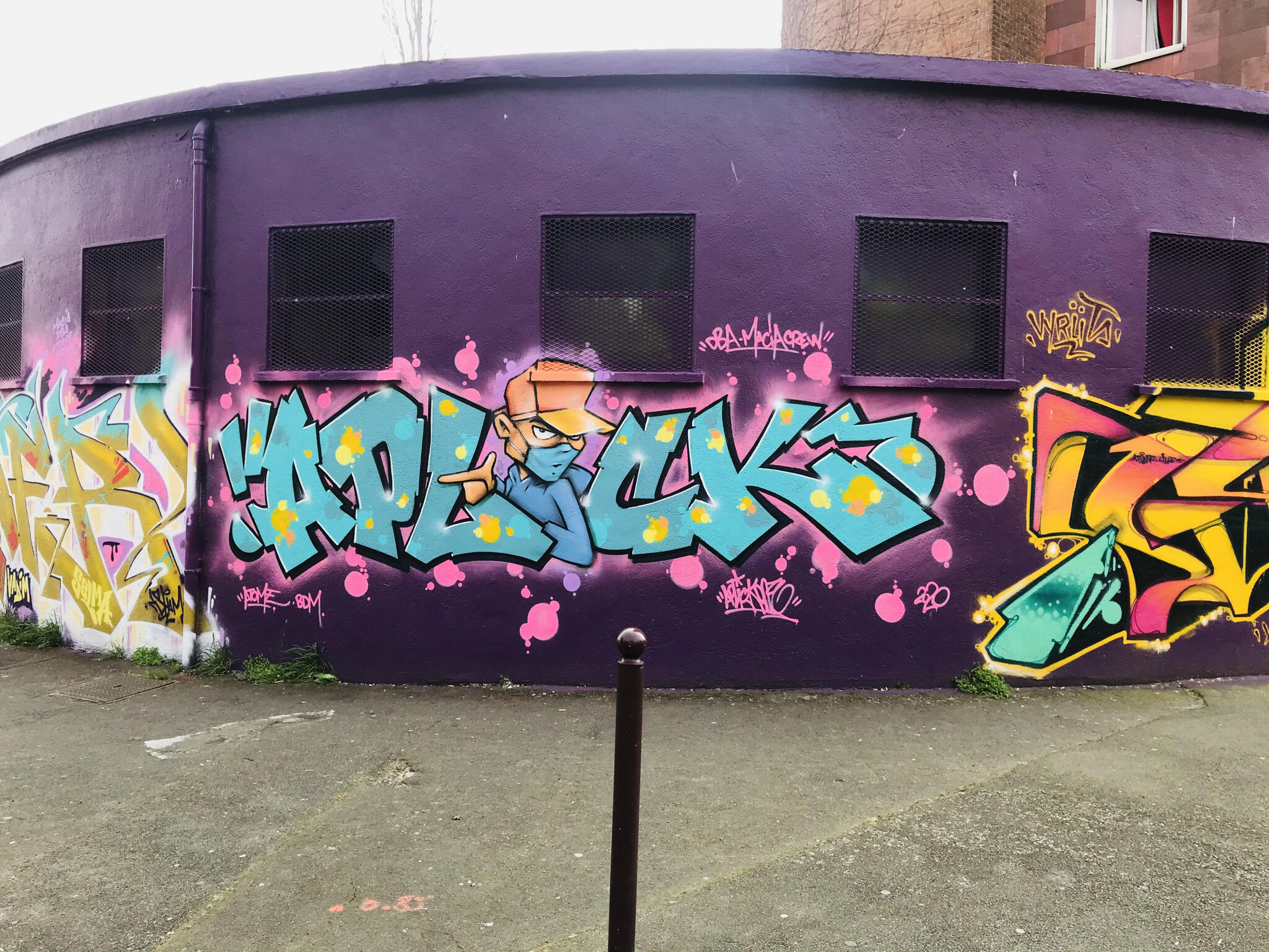Atome, stephe, satyne, baguette, merese, hako, saroner, AOA, DBA MACIA CREW&mdash;Untitled