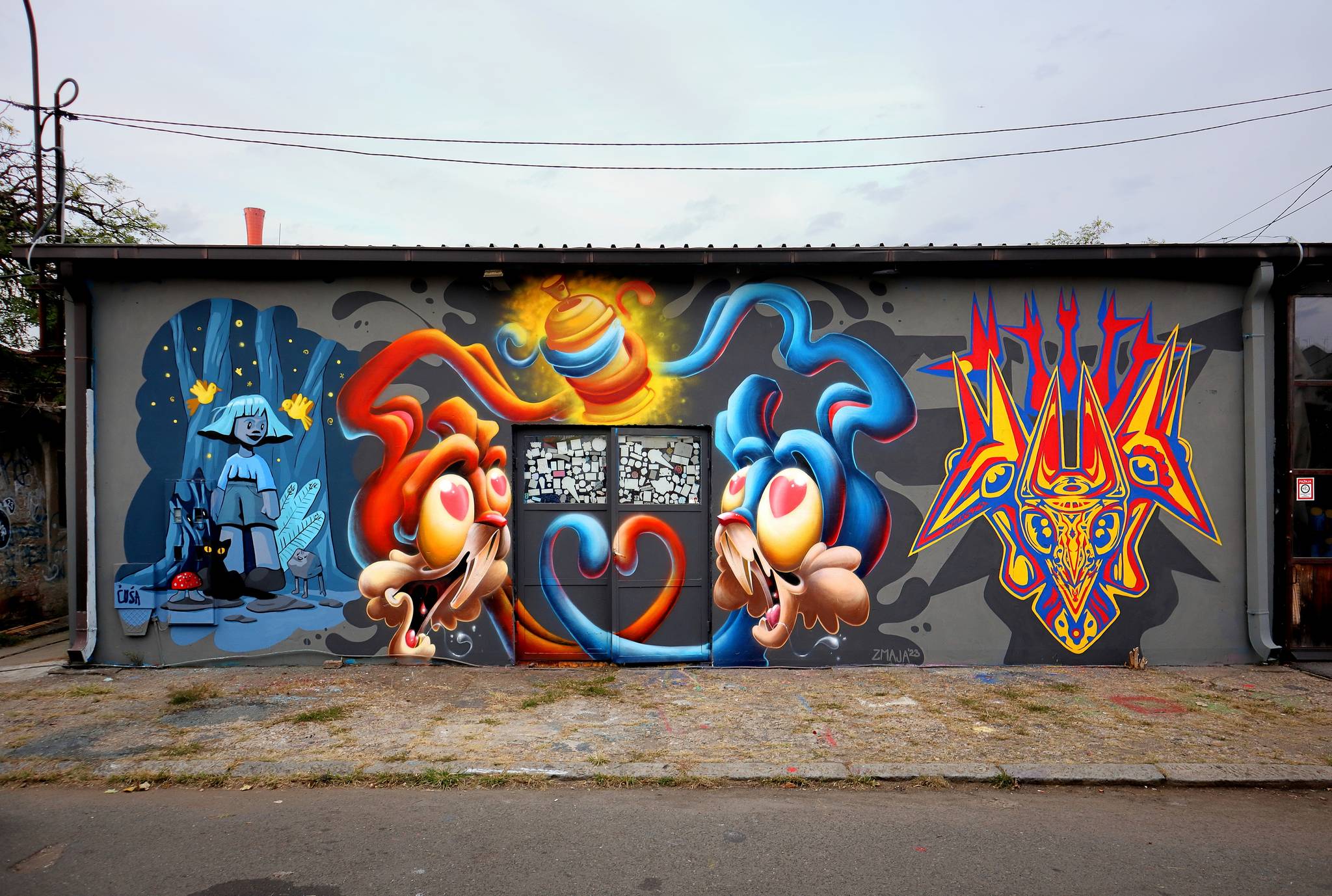 Ćuša, Zmaja, Chiks&mdash;Untitled