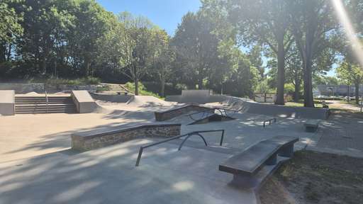 Skate and graffiti park Groenewoud