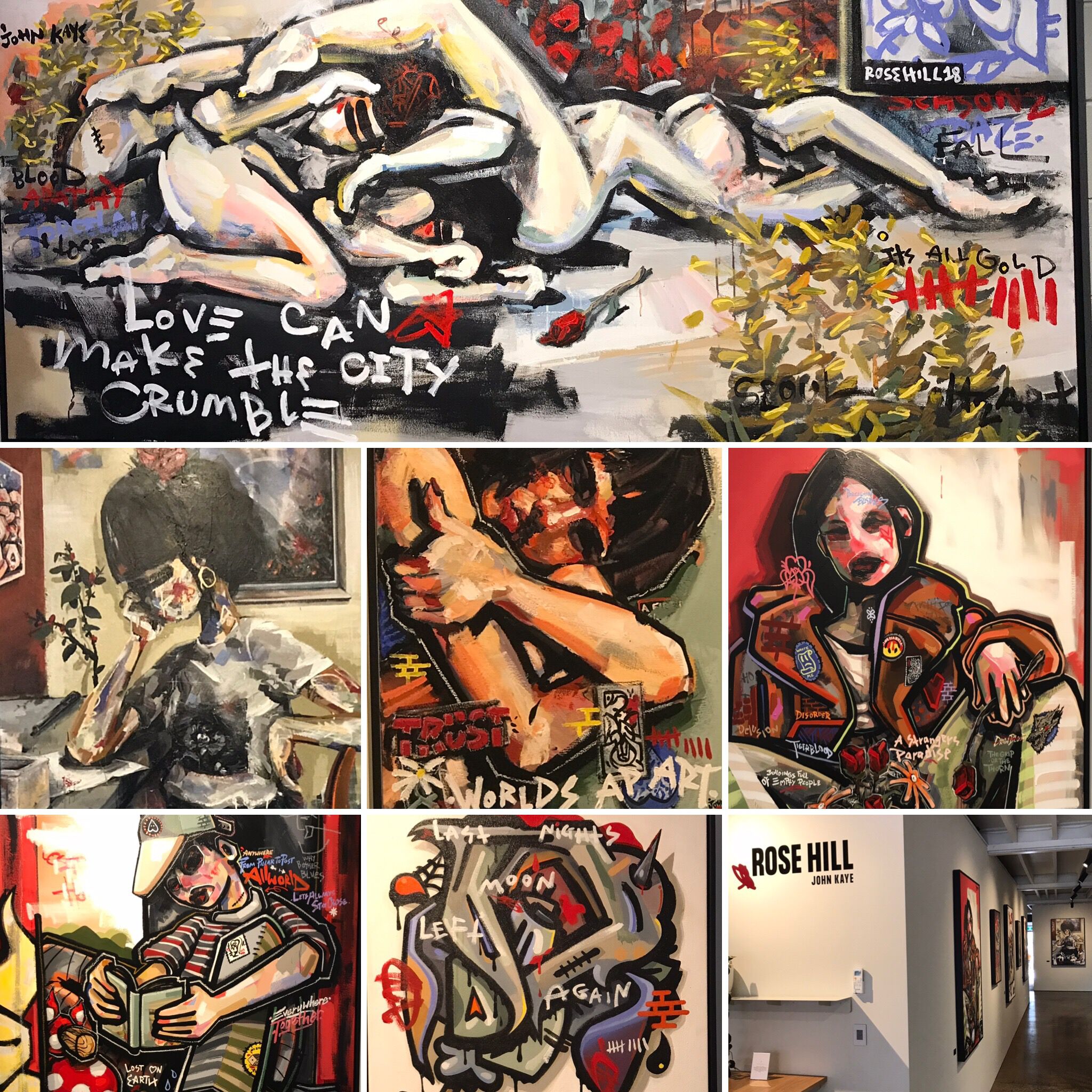 Kill John Kaye&mdash;rose hill exhibition
