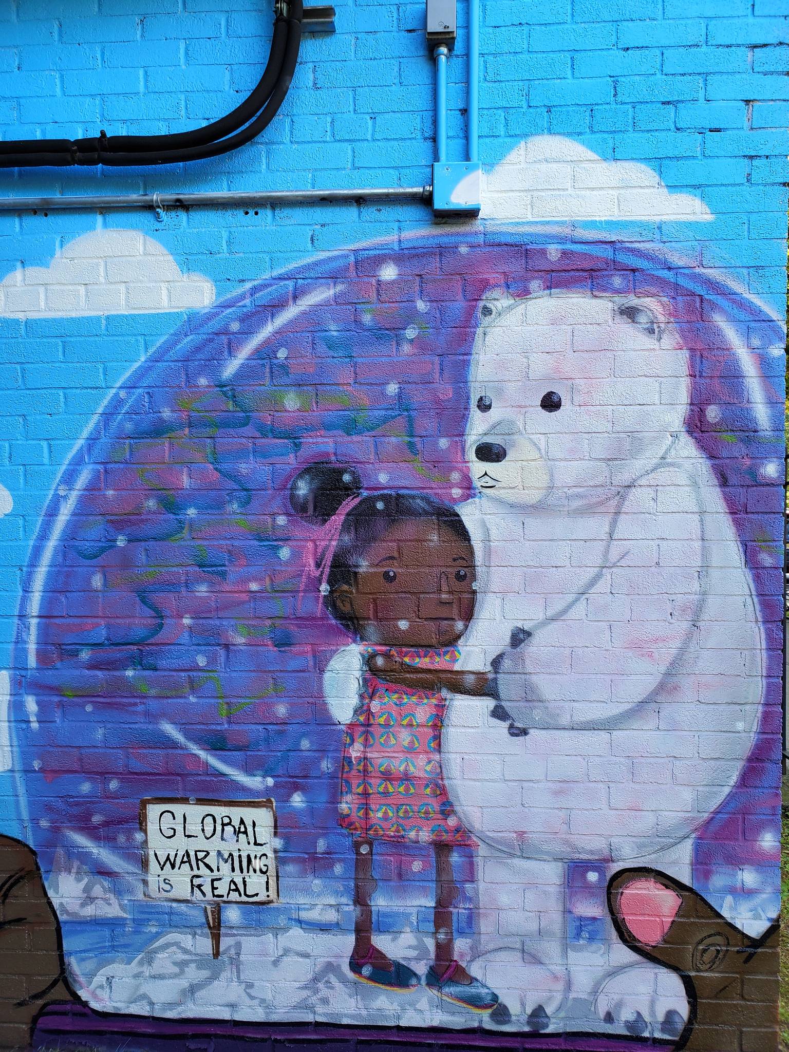 Alex Ferror&mdash;“Not the Future I Want” Mural. Brooklyn, NY (2019)
