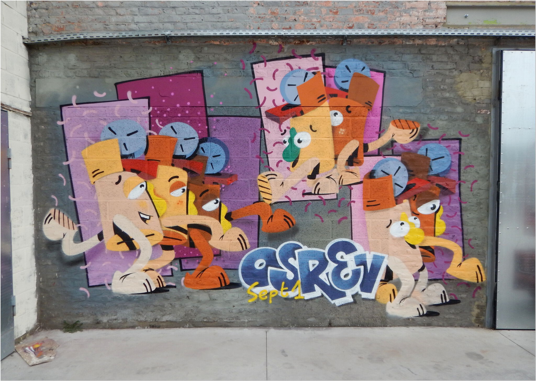 PsoMan, Steve Locatelli, SozyOne, Johnny Boy, Derm Bad Taste, Jaba&mdash;Wall & ride fabrik festival 2019