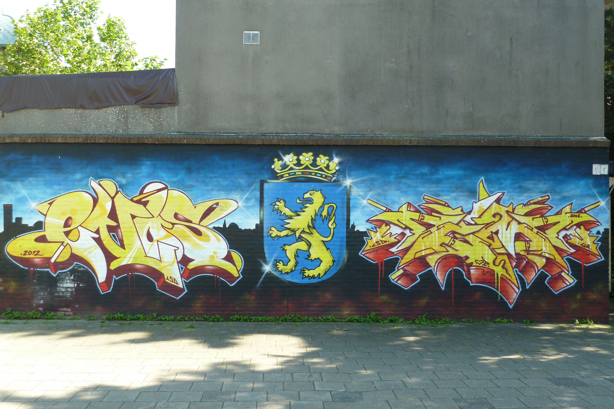 Enos, Demo1, LSD Crew&mdash;Coat of Arms of Leeuwarden