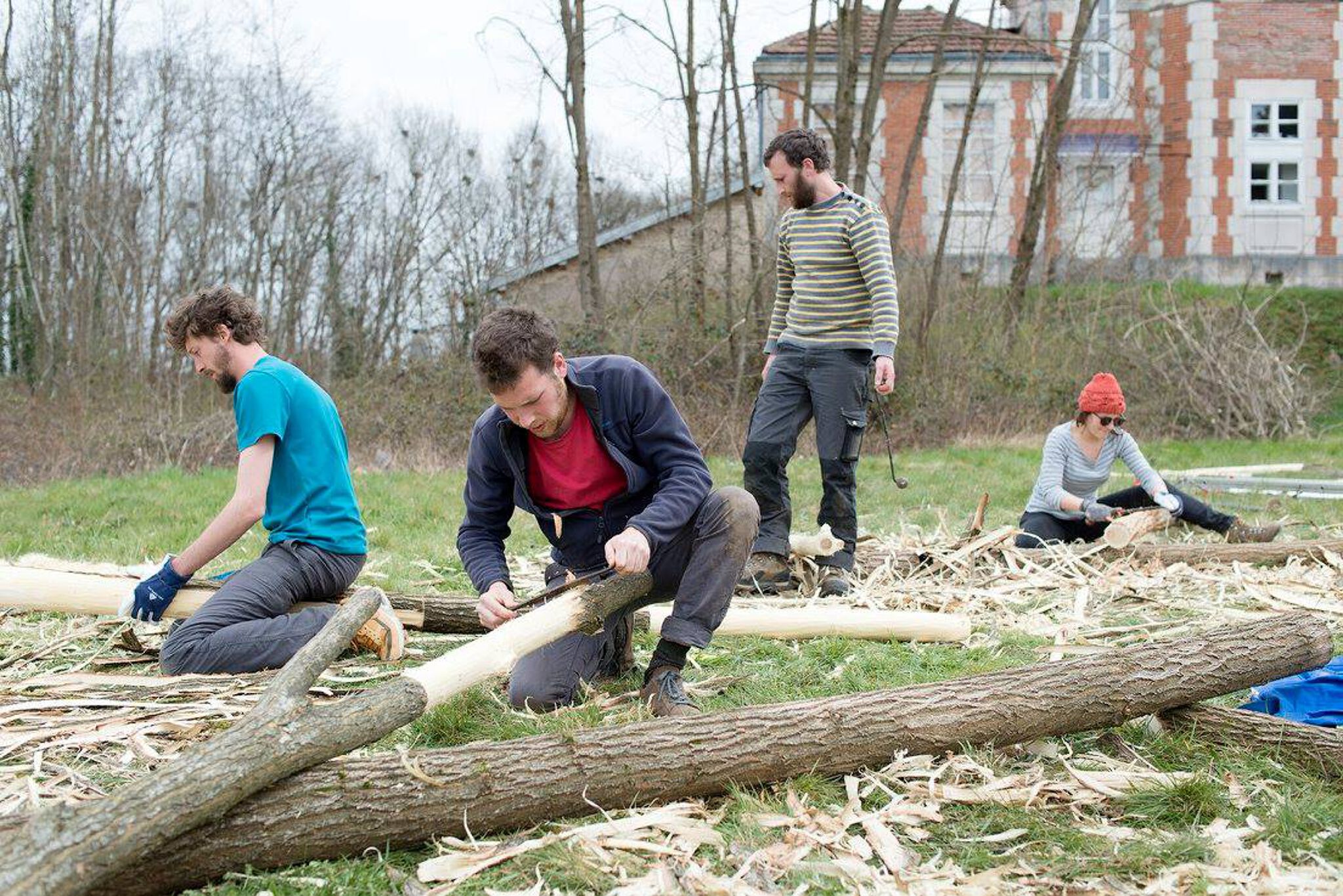 Collectif BIM, Atelier Bivouac&mdash;Discovery Trail of La Bouloie