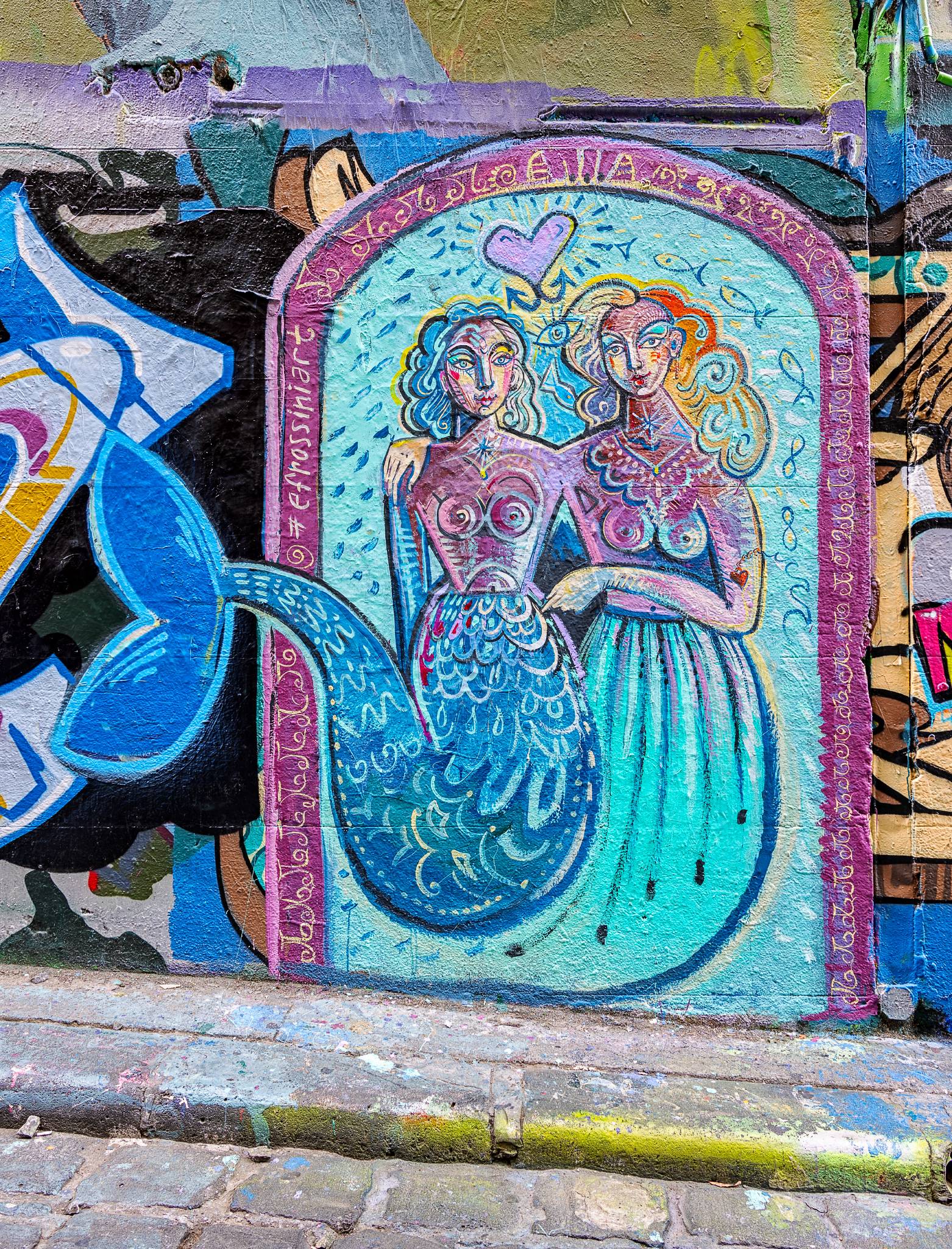 Efrossini Chaniotis&mdash;MERMAID AND FRIEND