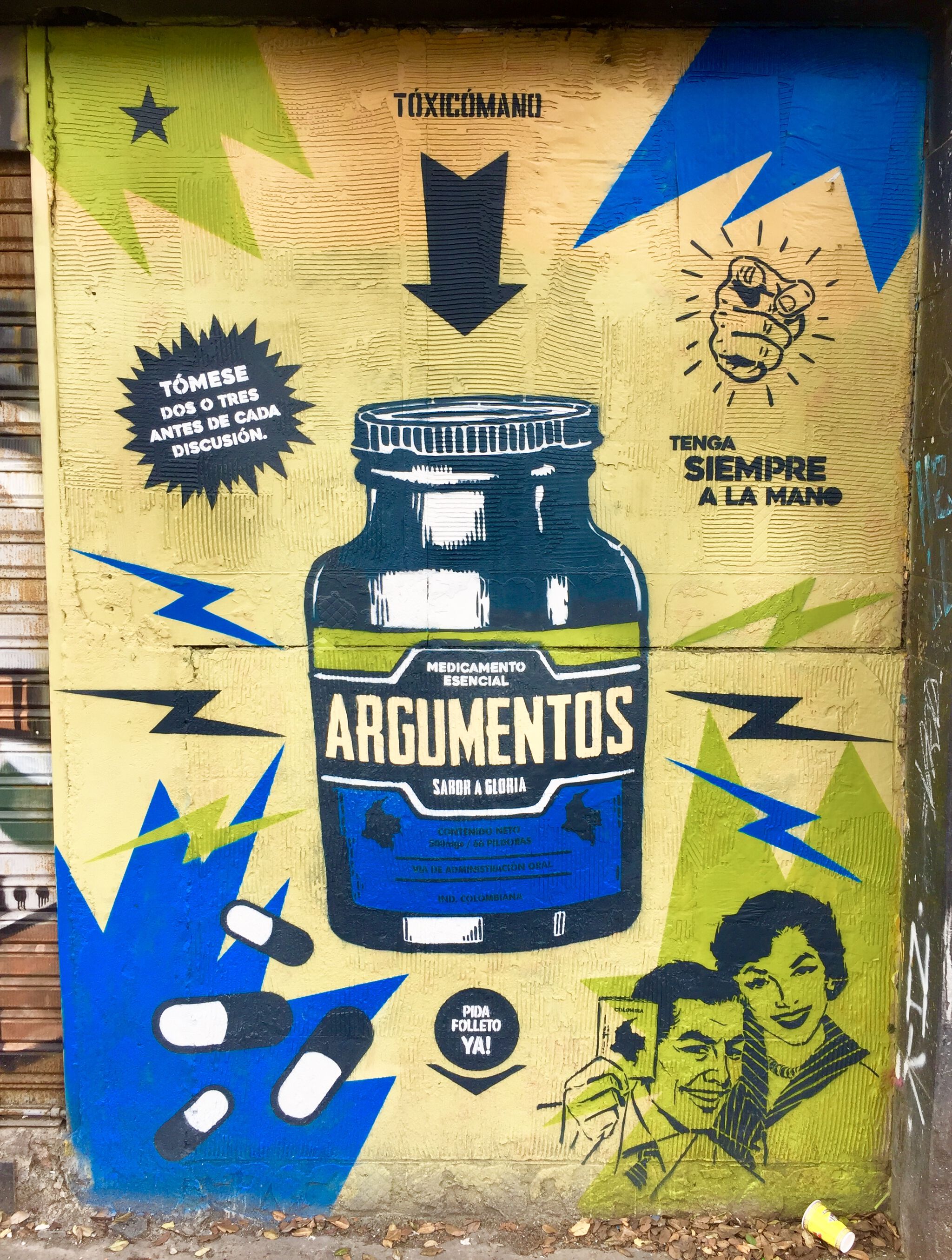 Toxicomano Callejero&mdash;Have arguments in your hands - Tenga argumentos a mano