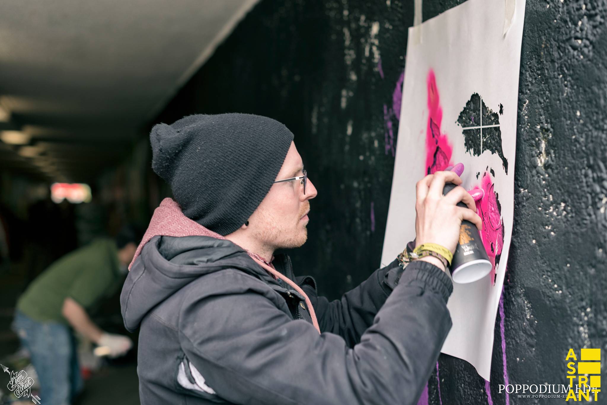 Sapo, Nash, TCK, Ives One, Trendkill Stencils&mdash;Bospoorttunnel