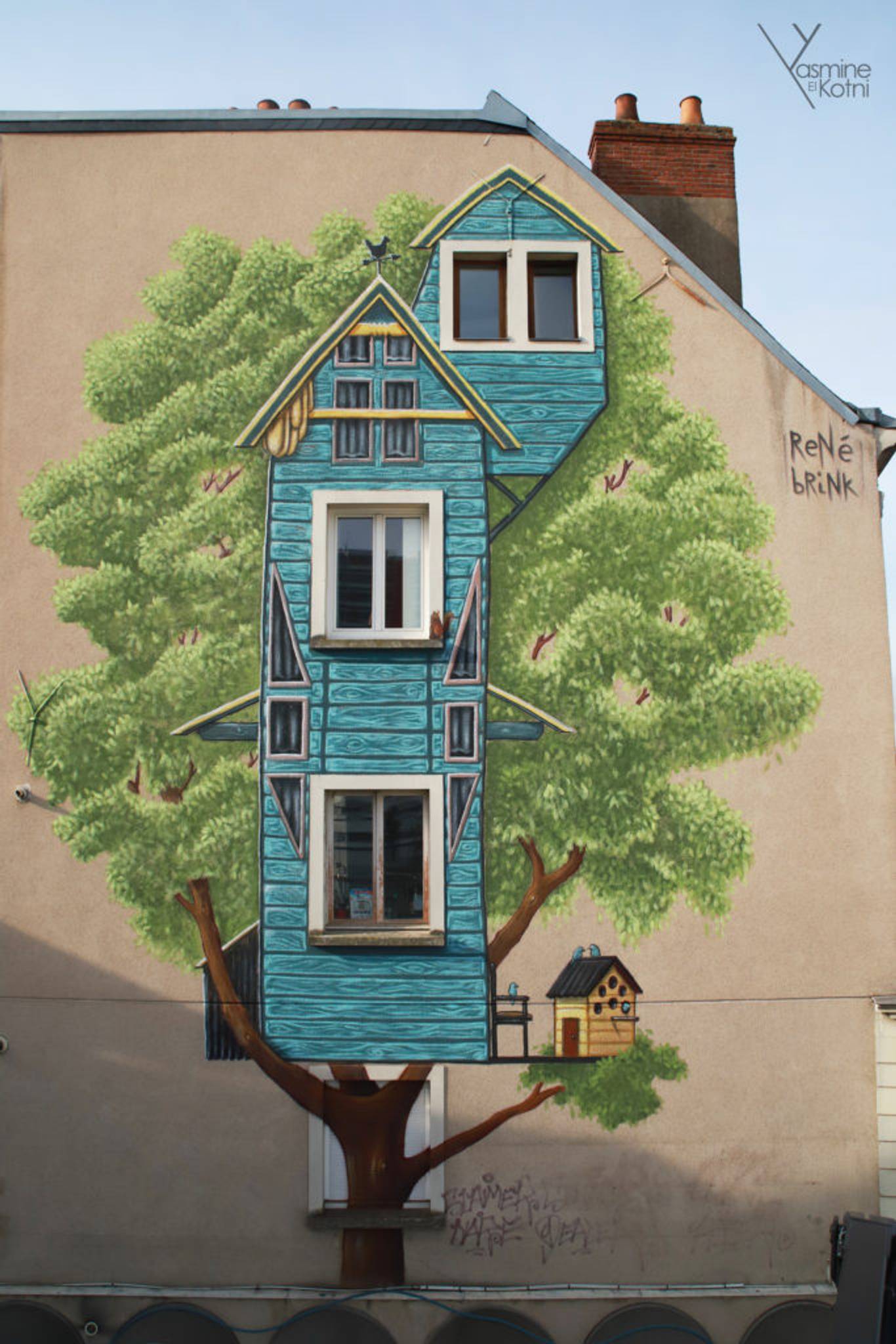René Brink&mdash;La cabane dans les arbres