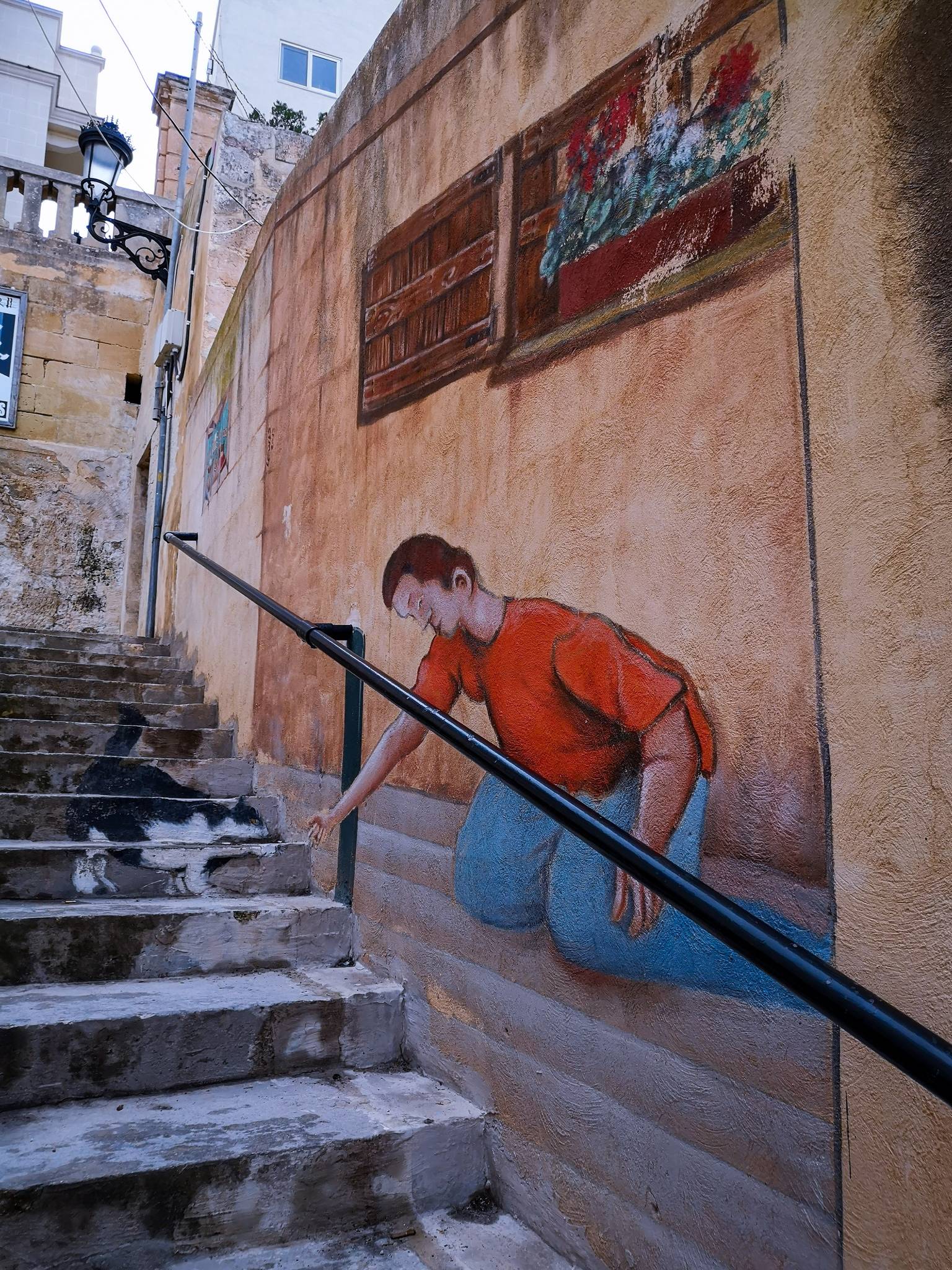 Unknown - Malta&mdash;The boy and the cat