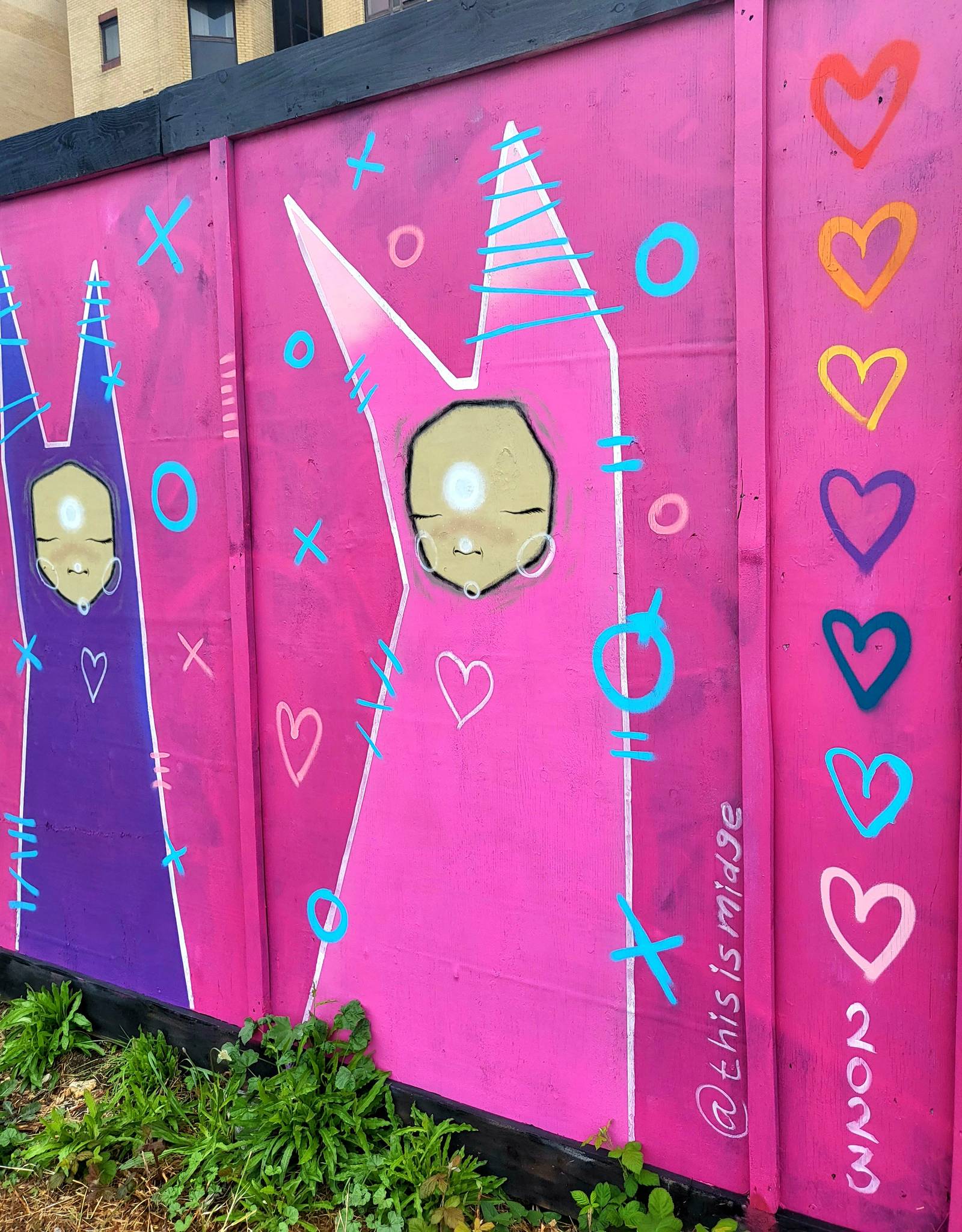 thisismidge, Mistersamo, My Dog Sighs&mdash;Portsmouth Pride Mural