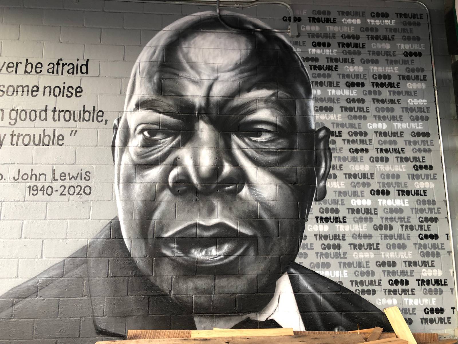 Nik Soupé&mdash;John Lewis memorial