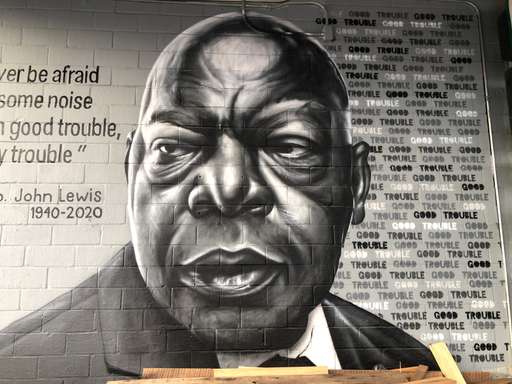 John Lewis memorial
